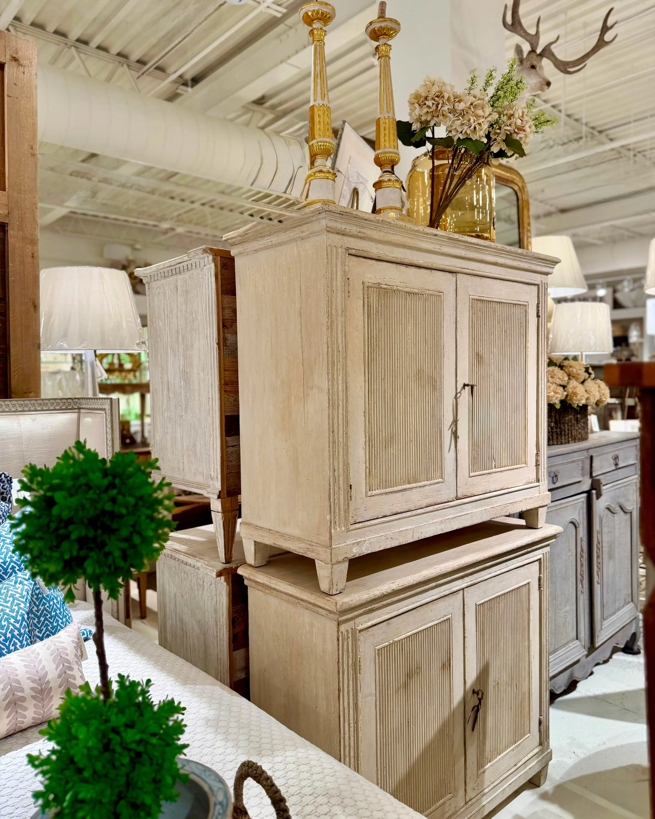 Bountiful selection of Buffets in the shoppe now! Discover our extensive collection of one-of-a-kind, hand-selected European Antiques and Curated Decor. Find more details and pics on our website at www.heritagemarkdesign.com. Shipping available. #her