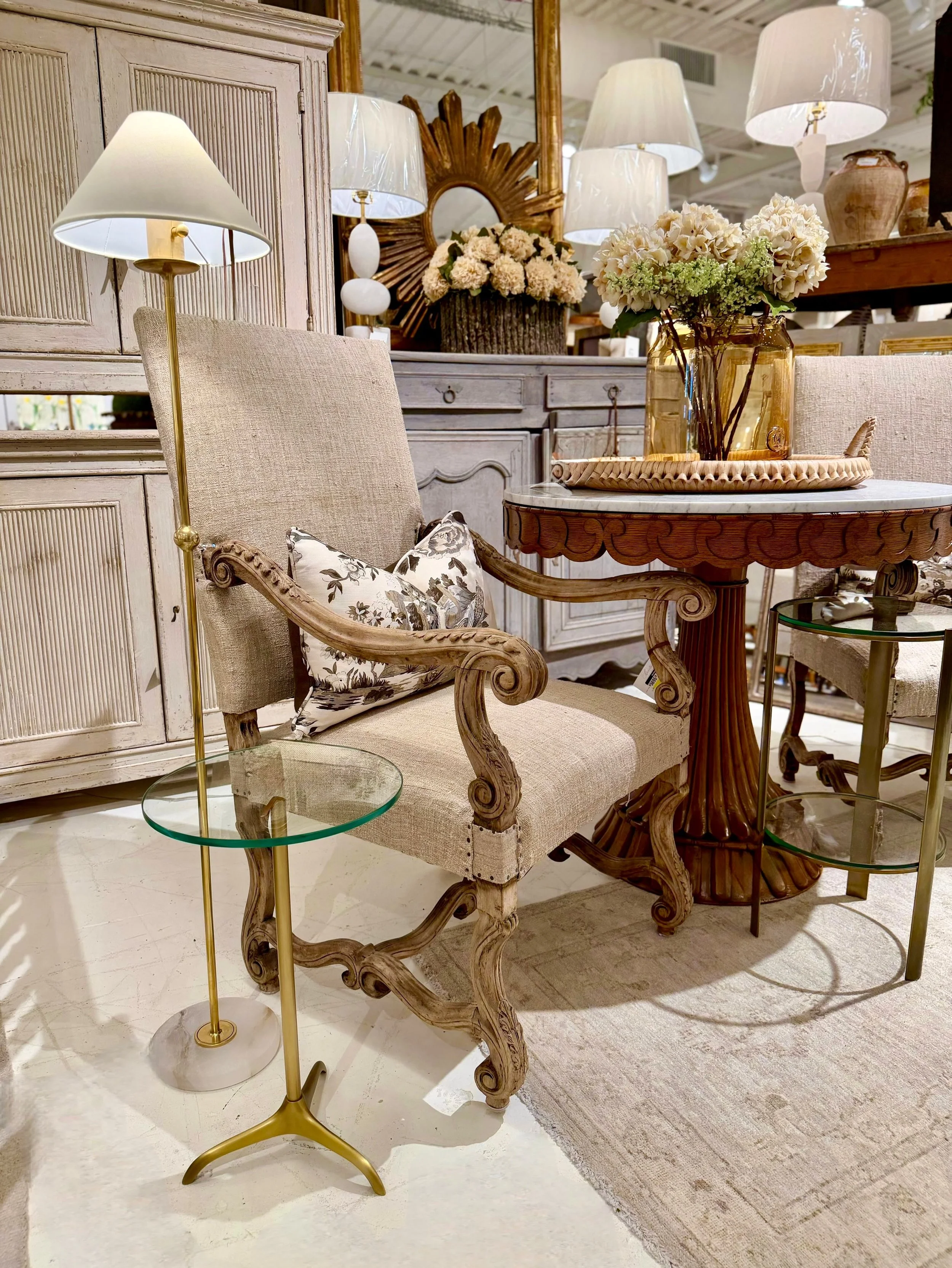 Discover our extensive collection of one-of-a-kind, hand-selected European Antiques and Curated Decor. Find more details and pics on our website at www.heritagemarkdesign.com. Shipping available. #heritageclt #curateddecor #europeanantiques 
#italian