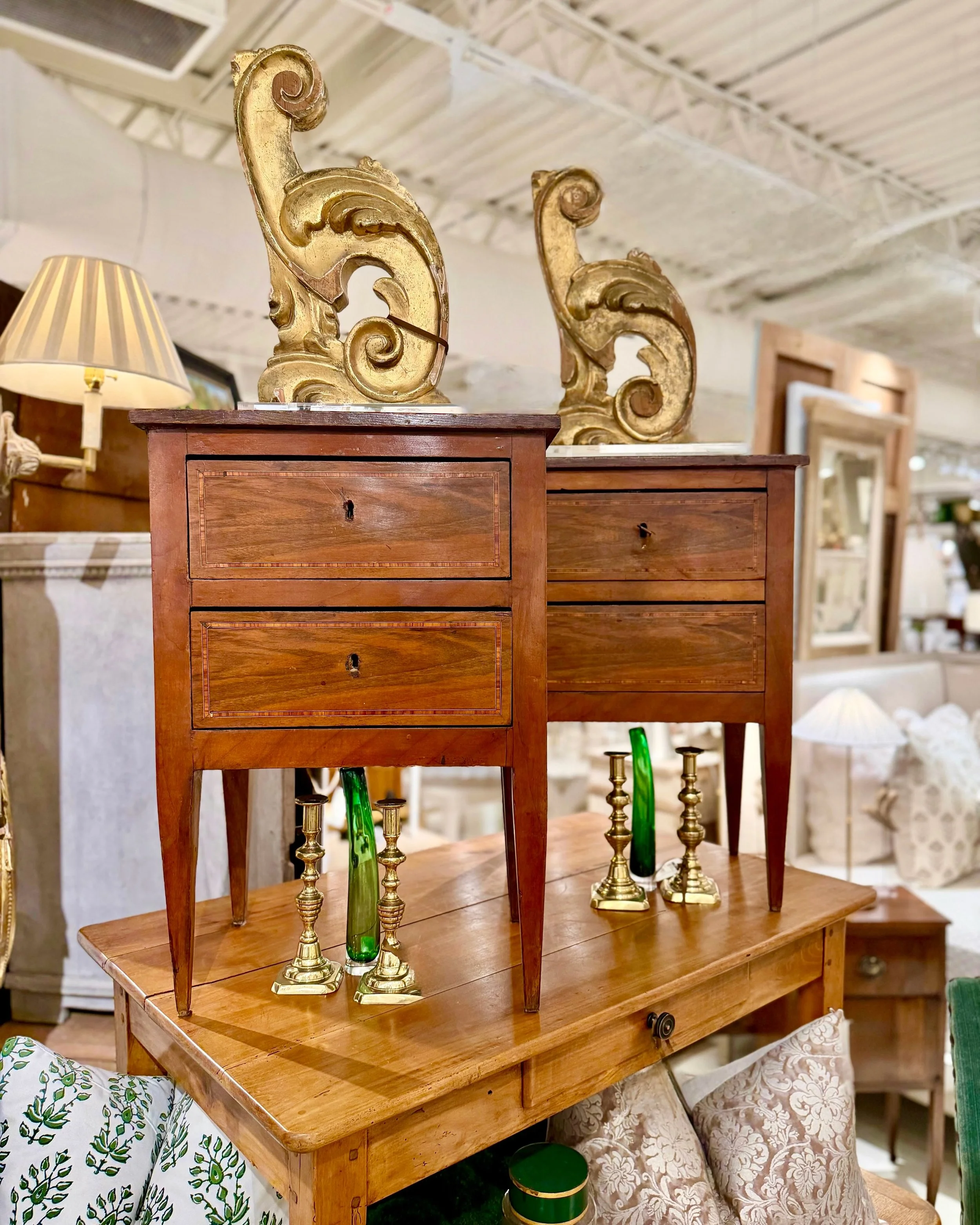 Discover our extensive collection of one-of-a-kind, hand-selected European Antiques and Curated Decor. Find more details and pics on our website at www.heritagemarkdesign.com. Shipping available. #heritageclt #curateddecor #europeanantiques 
#italian
