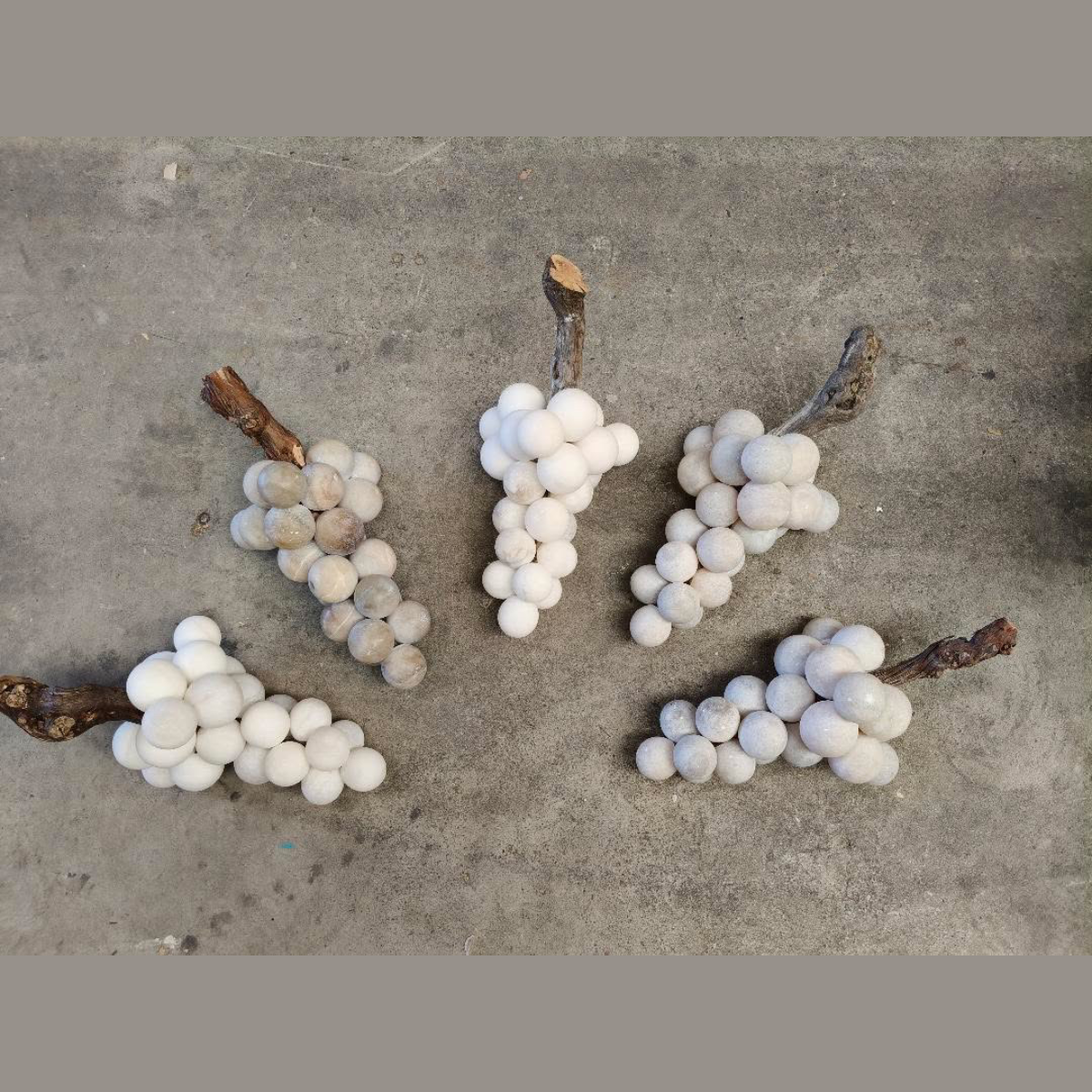 MCM Italian Alabaster Grape Cluster