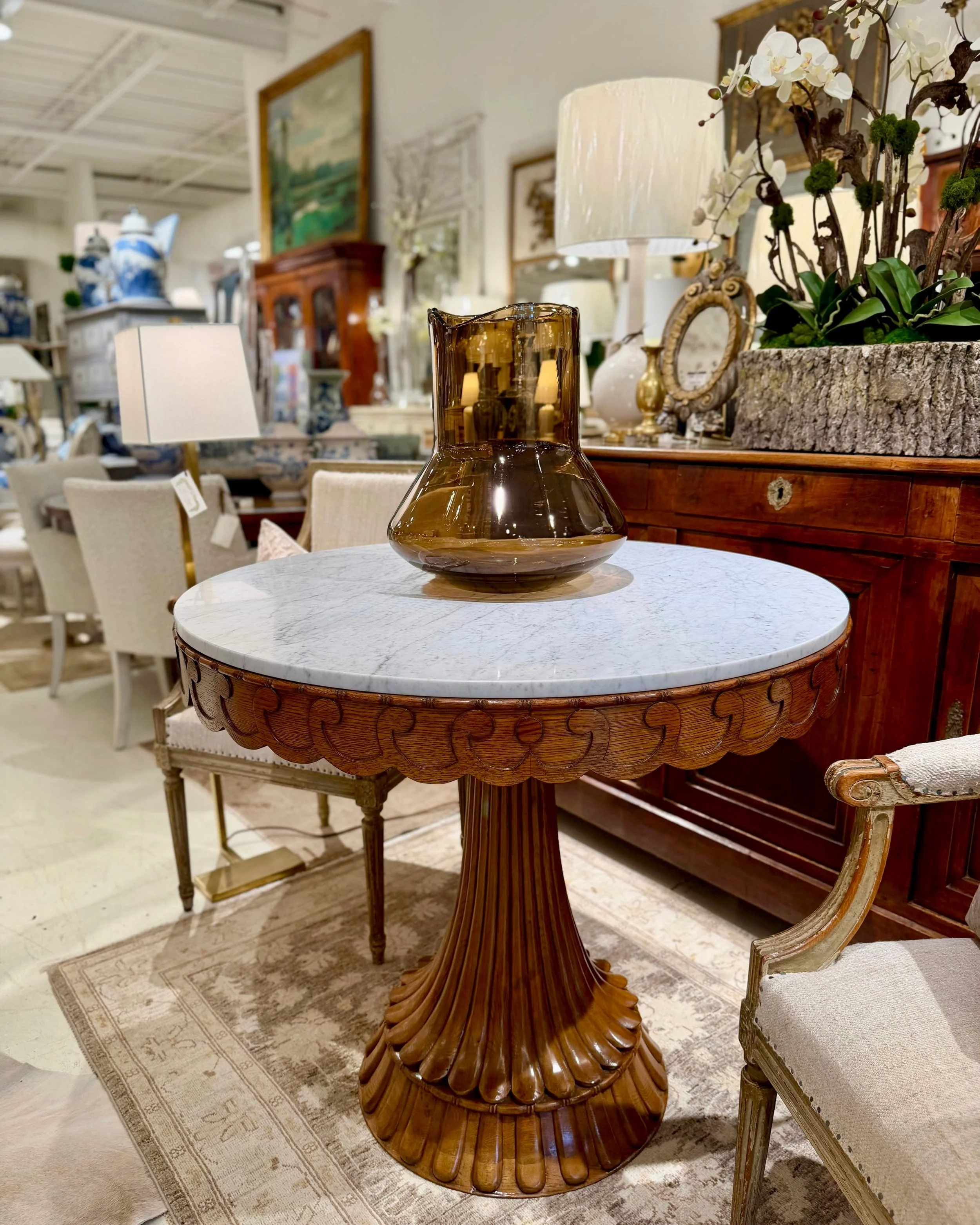 Discover our exciting collection of hand-selected, hand crafted accent furniture. Find more details and pics on our website at www.heritagemarkdesign.com. Shipping available. #heritageclt #curateddecor #interiordesign #interiordesigner #charlotteinte