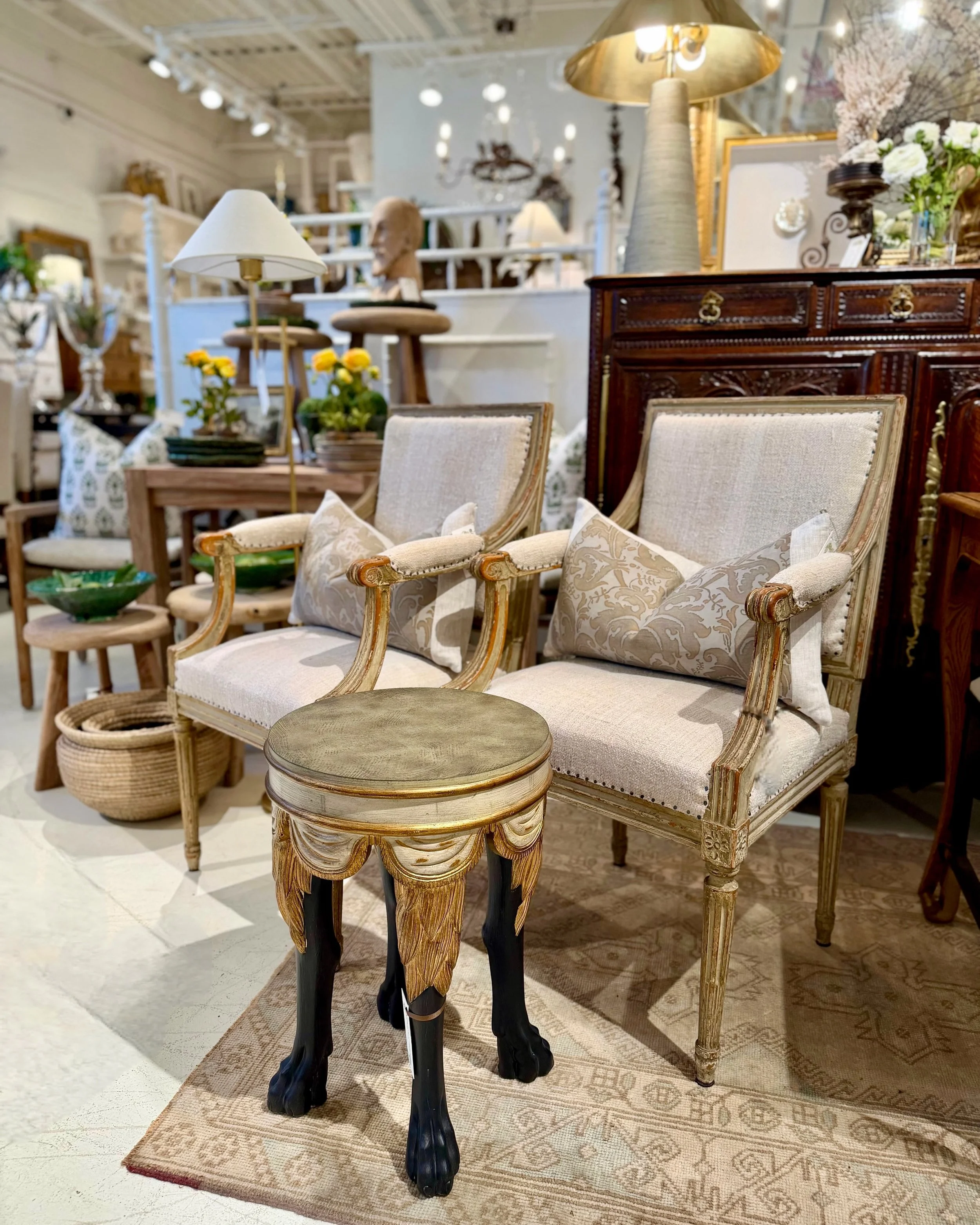 Discover our extensive collection of one-of-a-kind, hand-selected European Antiques and Curated Decor. Find more details and pics on our website at www.heritagemarkdesign.com. Shipping available. #heritageclt #curateddecor #europeanantiques 
#italian