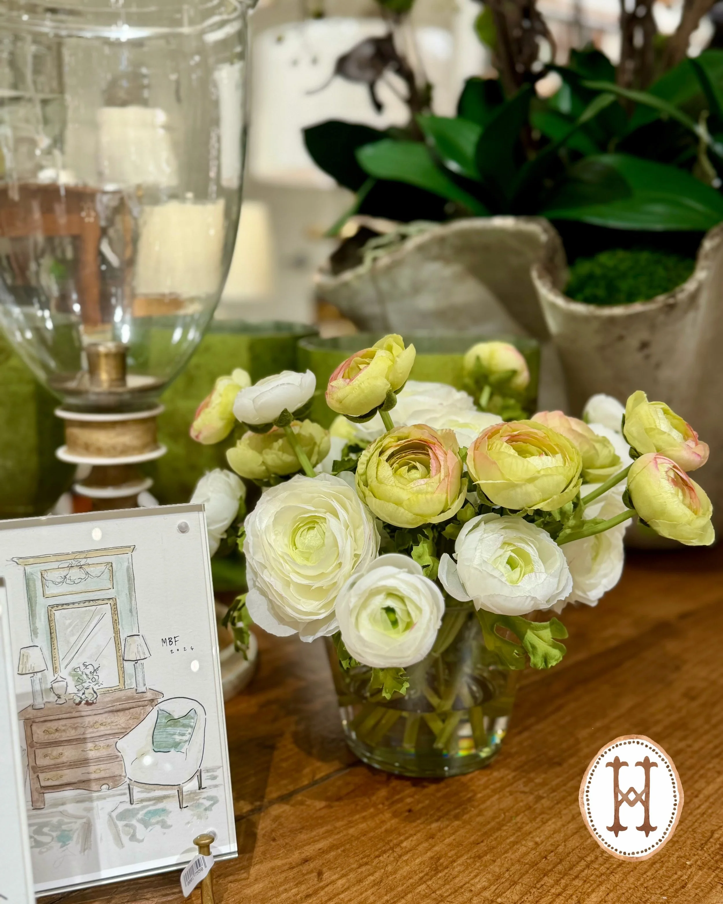 Discover our exciting collection of hand-selected Curated Decor and Original Art including these Interior Scenes by @maggiebfrench who is a local artist. For more information:
&bull;Call: 704-496-9612
&bull;Email: sales@heritagemarkdesign.com
&bull;W