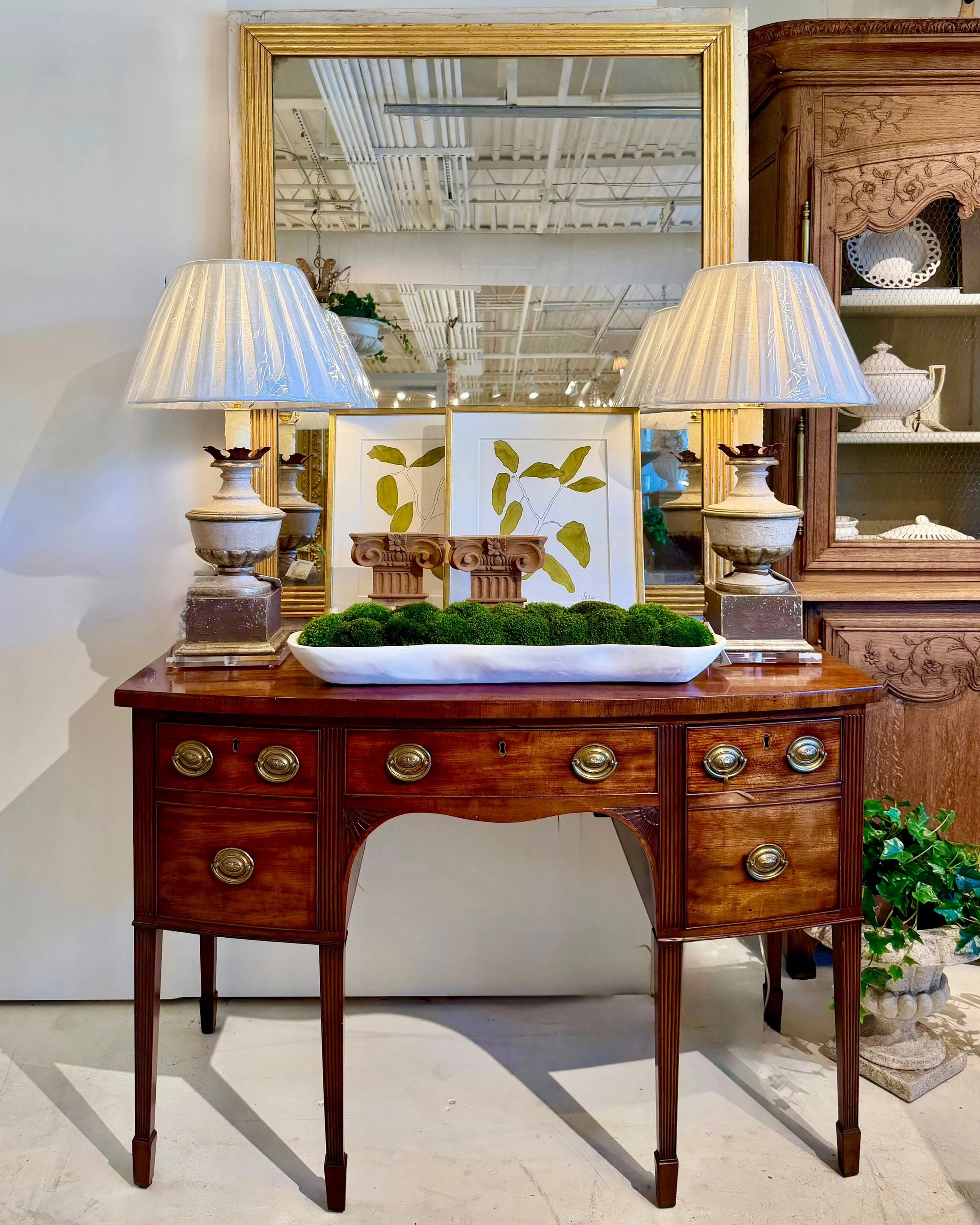 Discover our extensive collection of one-of-a-kind, hand-selected European Antiques and Curated Decor. Find more details and pics on our website at www.heritagemarkdesign.com. Shipping available. #heritageclt #curateddecor #europeanantiques 
#italian