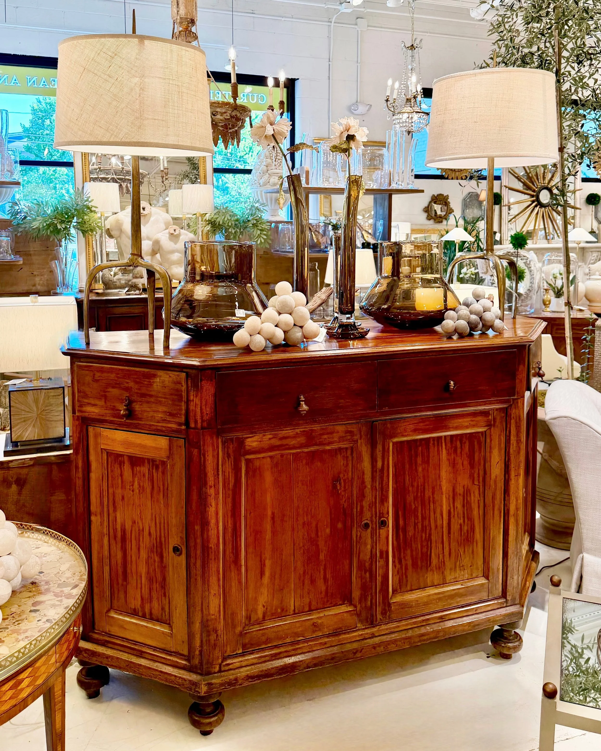 Discover our extensive collection of one-of-a-kind, hand-selected European Antiques and Curated Decor. Find more details and pics on our website at www.heritagemarkdesign.com. Shipping available. #heritageclt #curateddecor #europeanantiques 
#italian