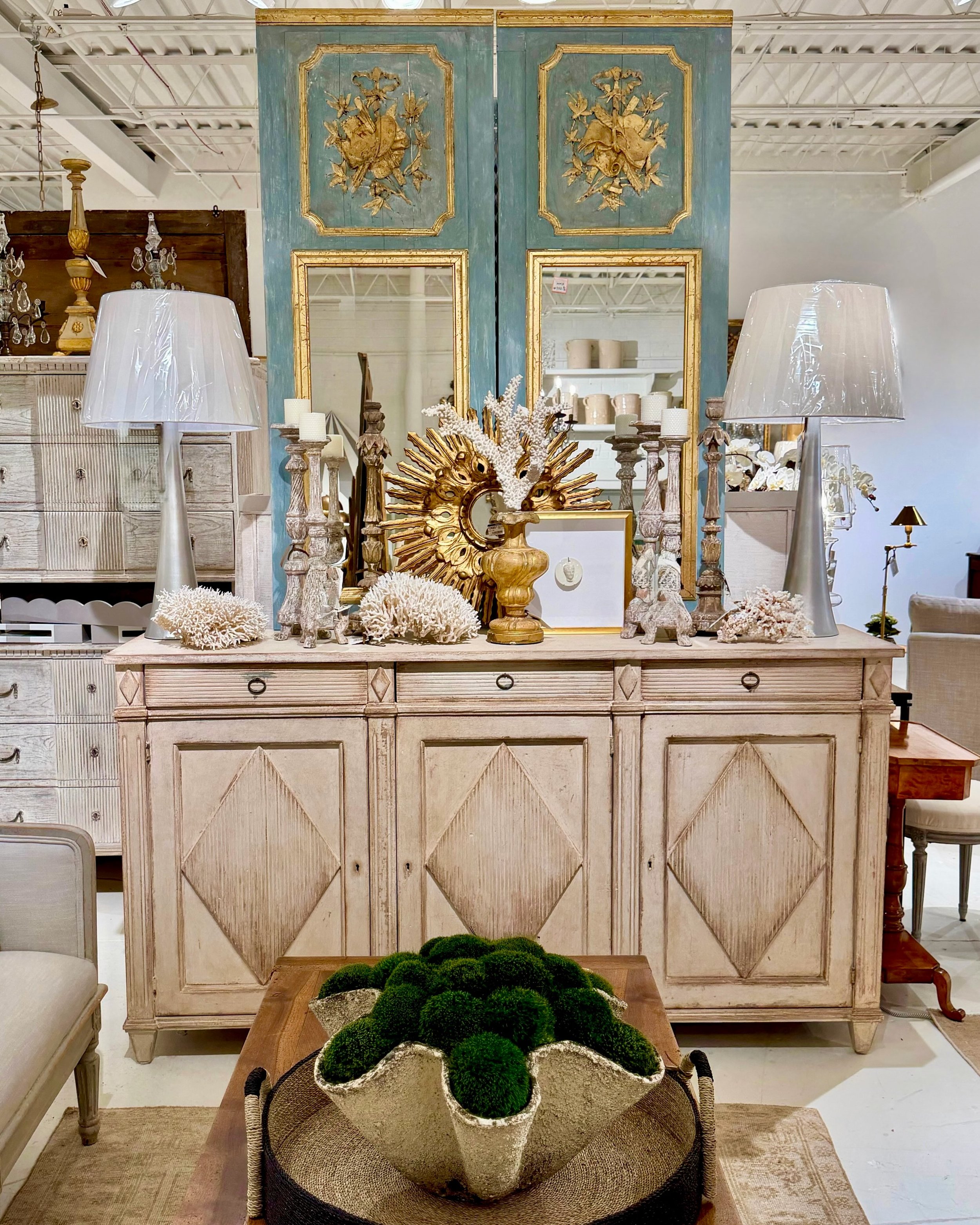 Discover our extensive collection of one-of-a-kind, hand-selected European Antiques and Curated Decor. Find more details and pics on our website at www.heritagemarkdesign.com. Shipping available. #heritageclt #curateddecor #europeanantiques 
#italian