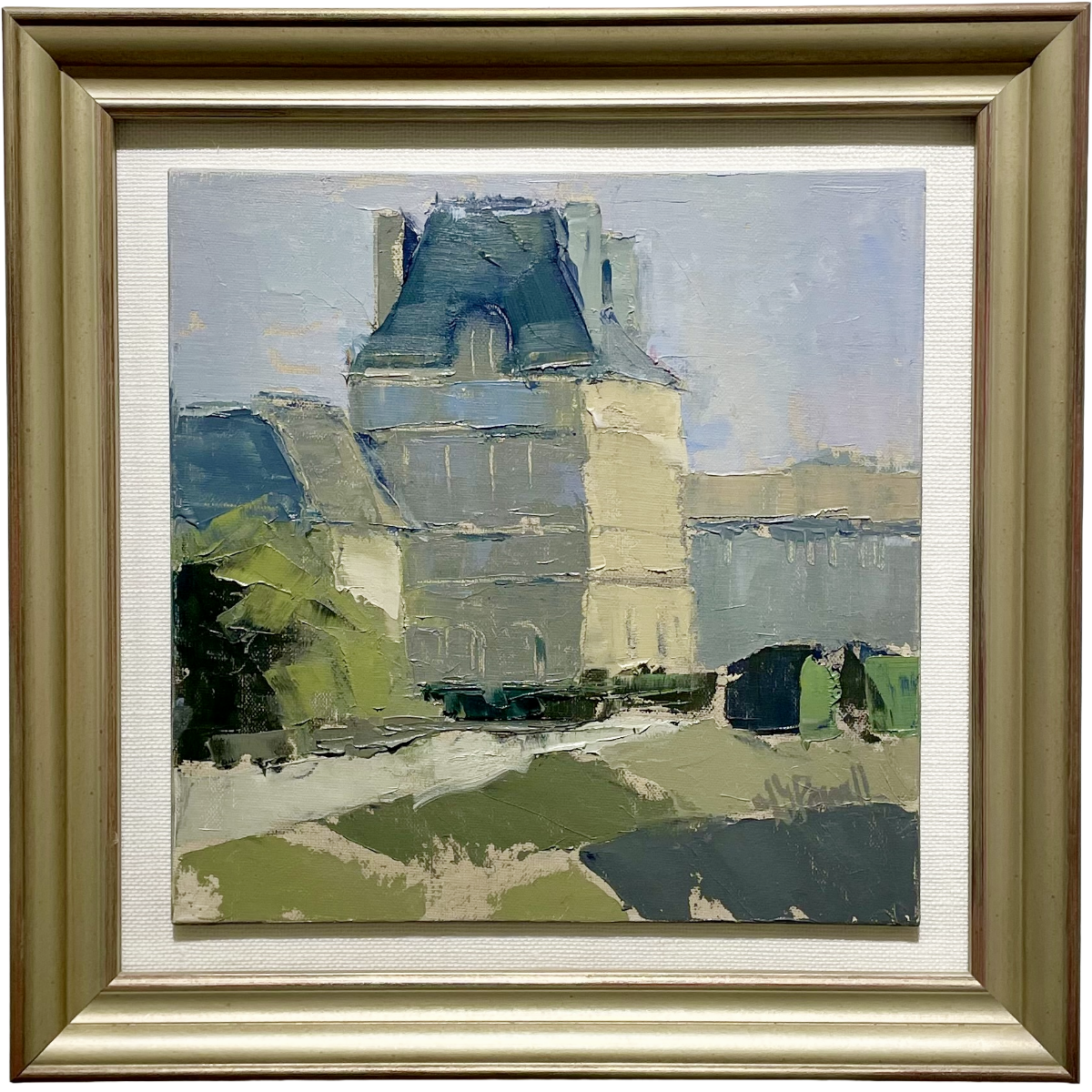 Lesley Powell | Pavilion, Mansard Roof | 8 x 8