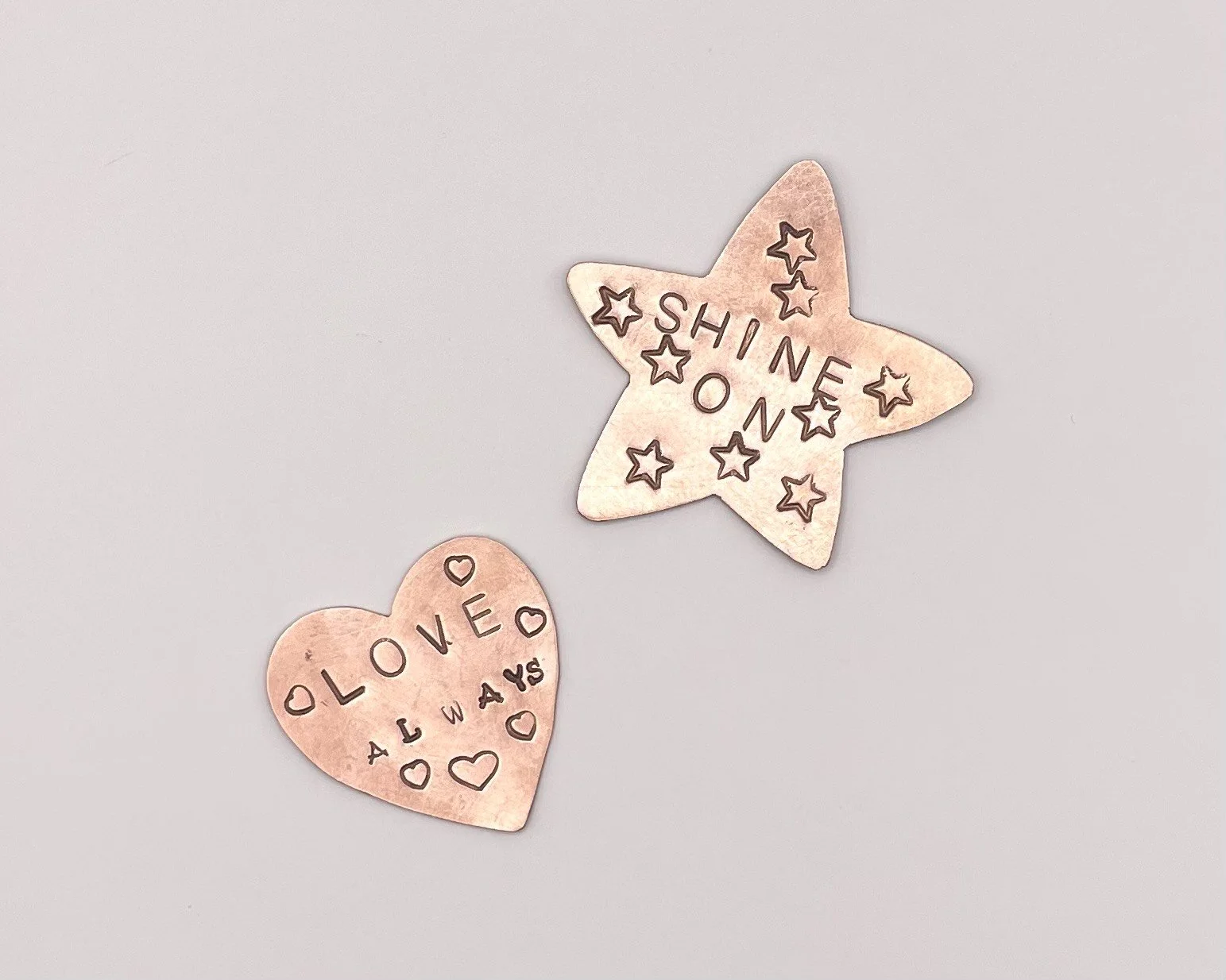 Metal Stamped Pendant - Intro to Jewelry