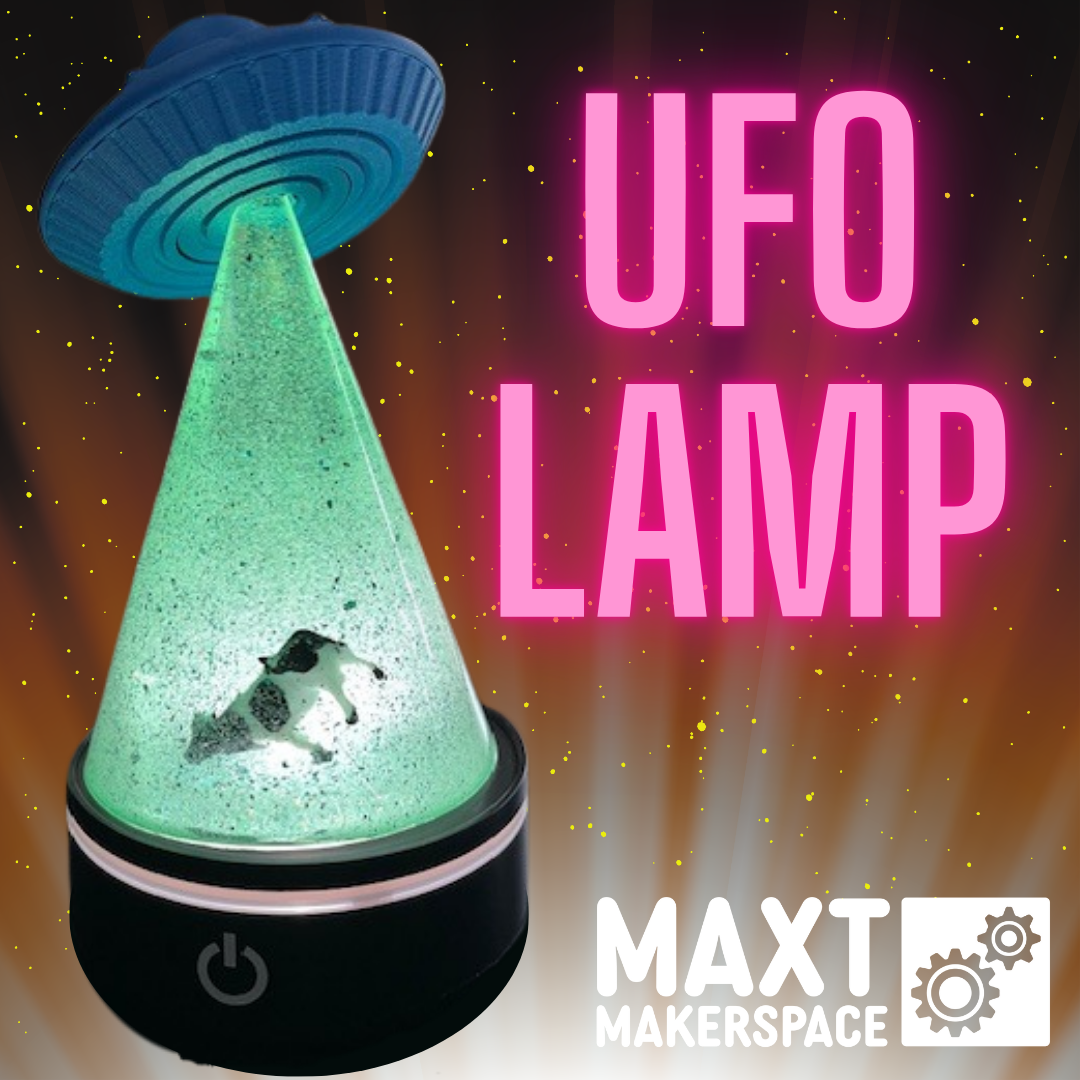 UFO Lamp: Resin Deep Pours