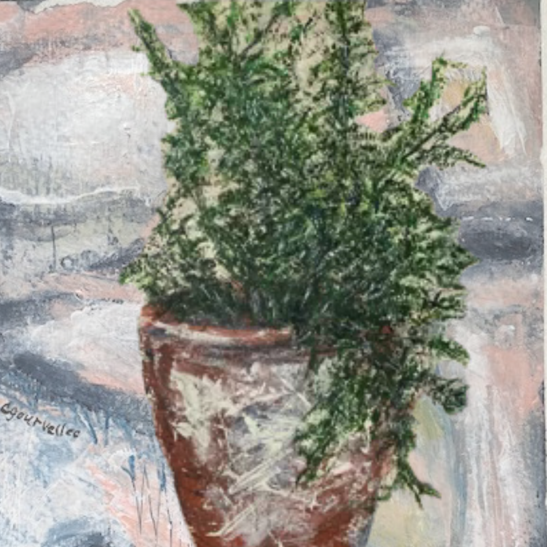 Acrylic Botanicals - painting by intuition