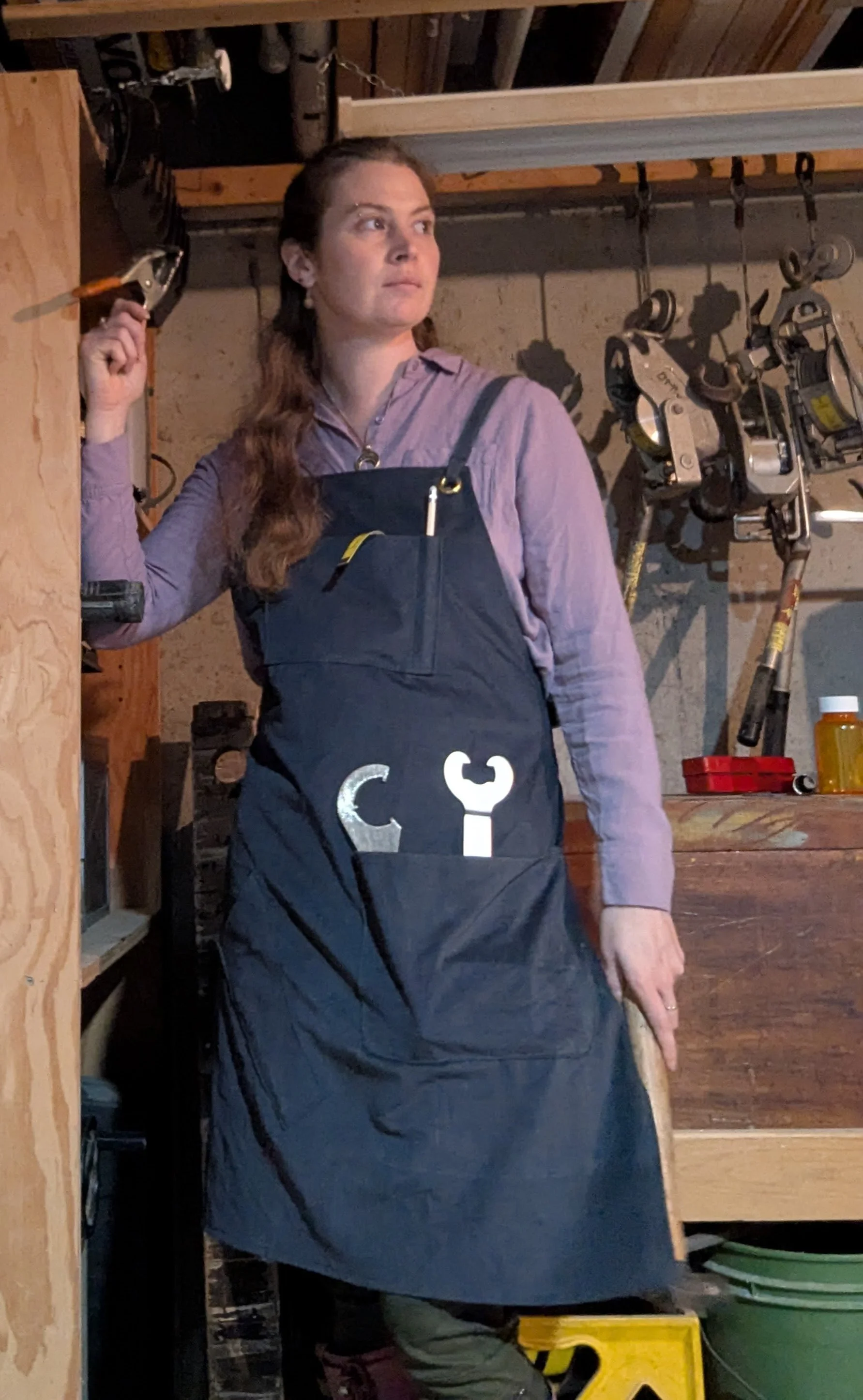 Work Apron - Intro to Industrial Sewing