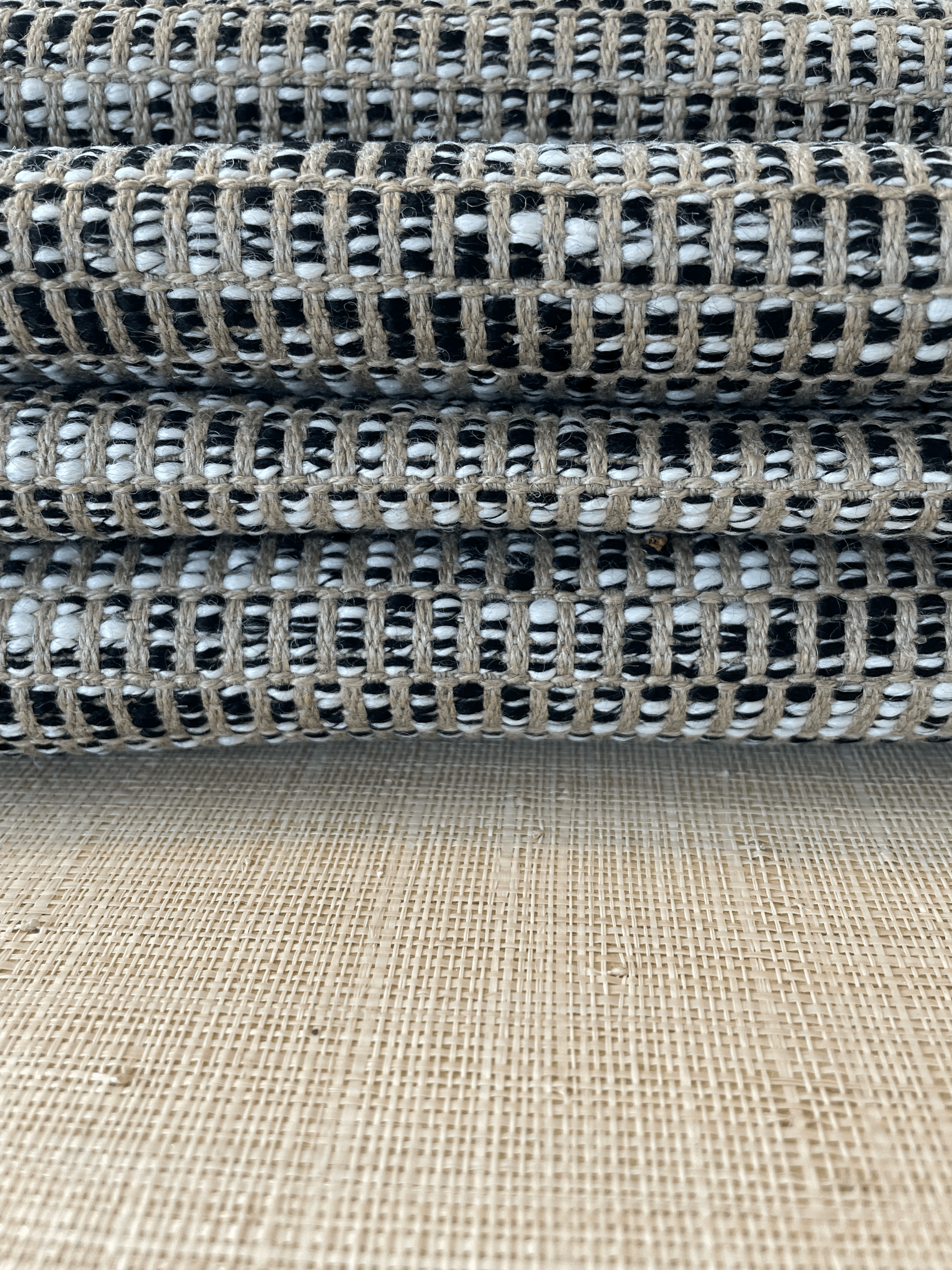Shop Cream, Tan and Black Weave upholstery fabric