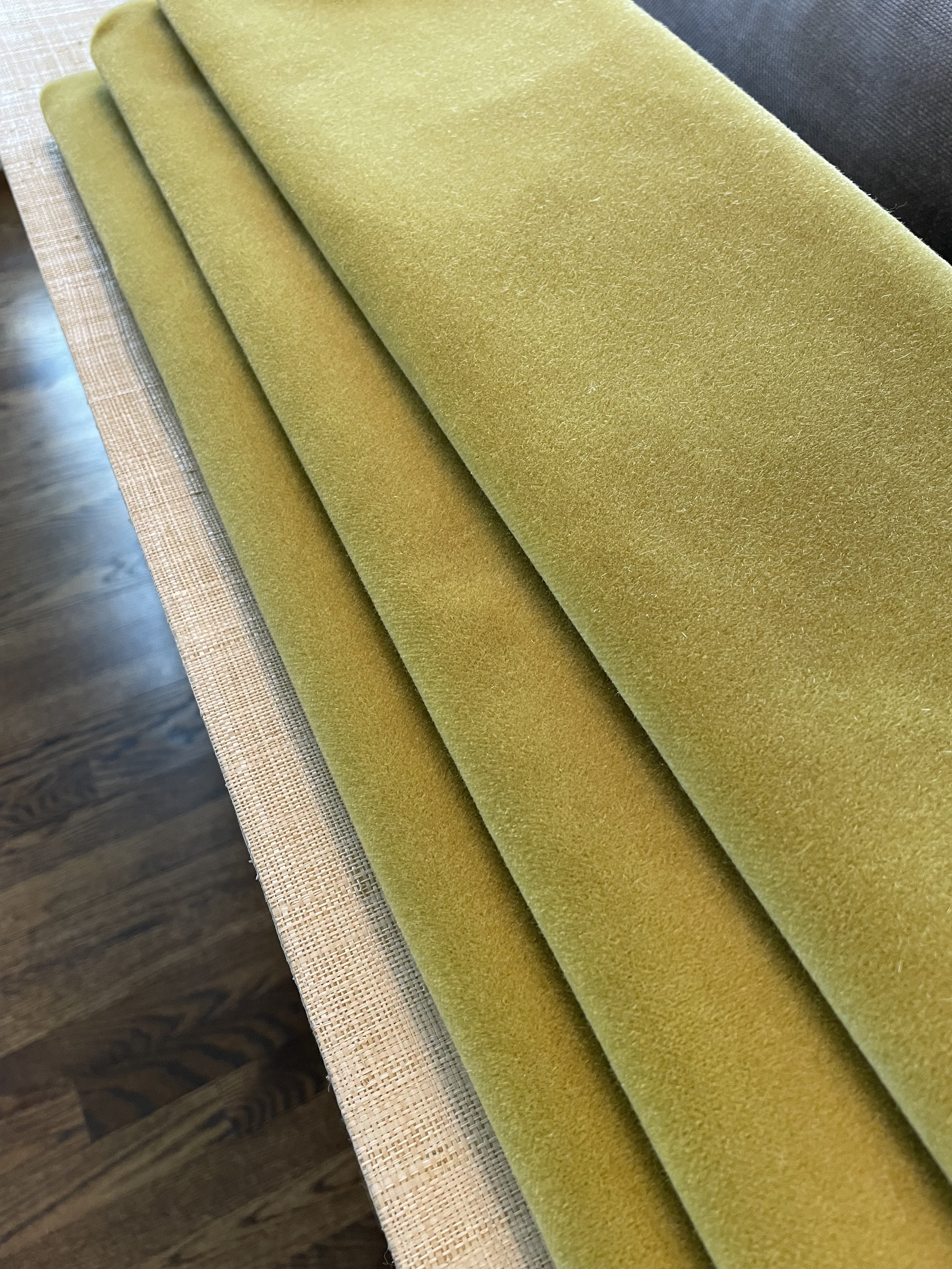 Shop Lemon Lime Mohair upholstery fabric