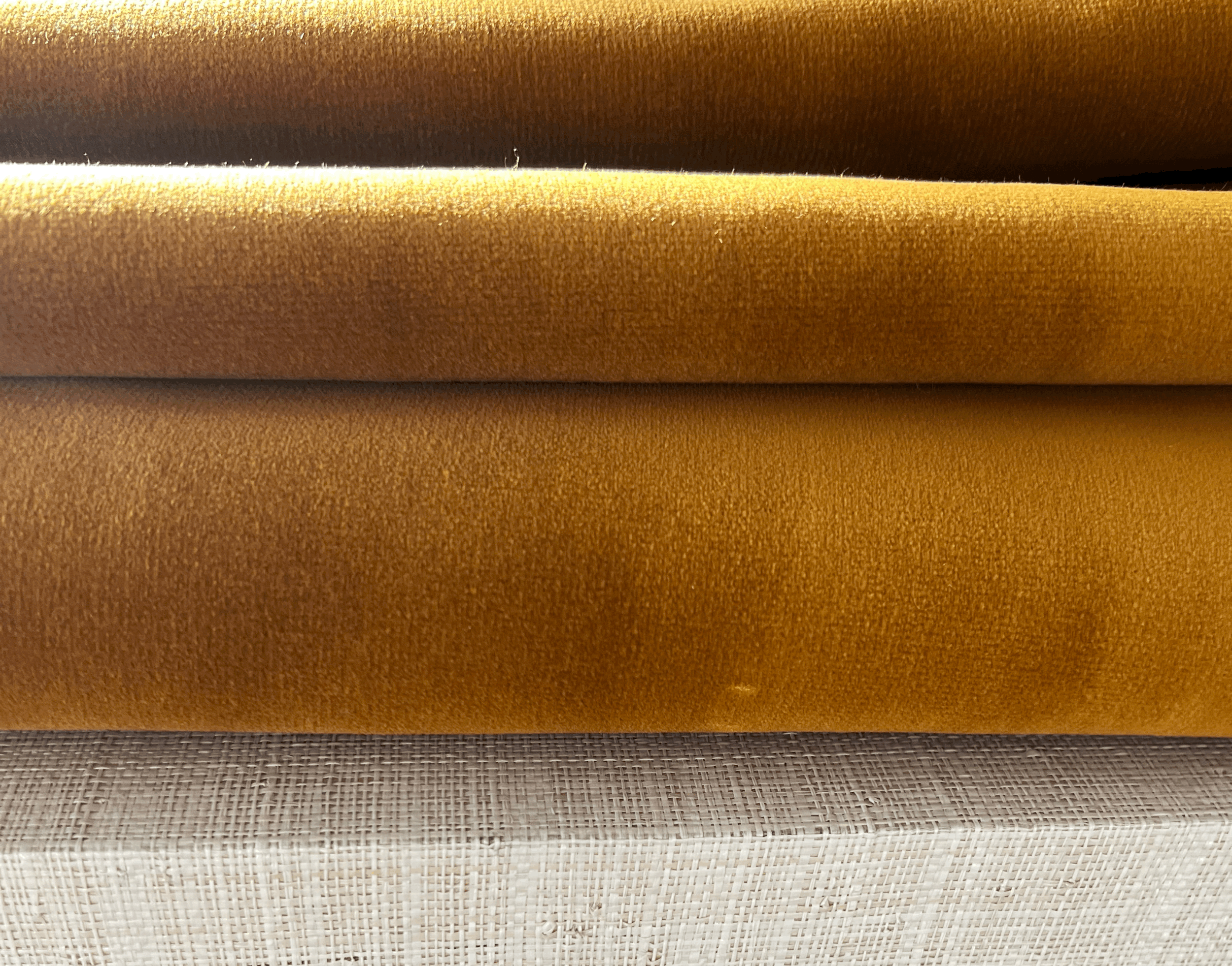Ultra Plush Honey Colored Velvet 1 Yard