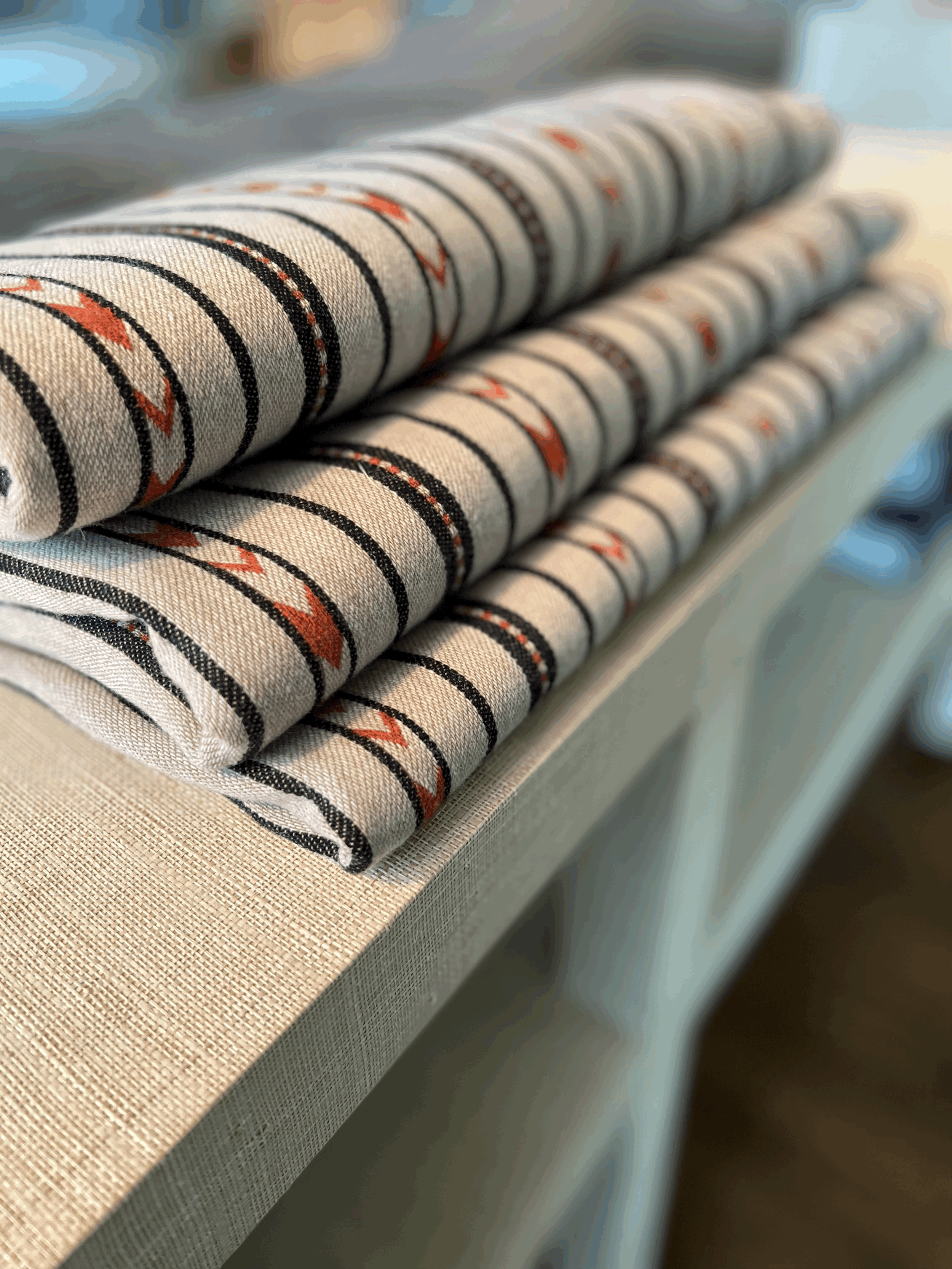 Shop Wool Navajo Stripe 1.6 Yards Upholstery Fabric