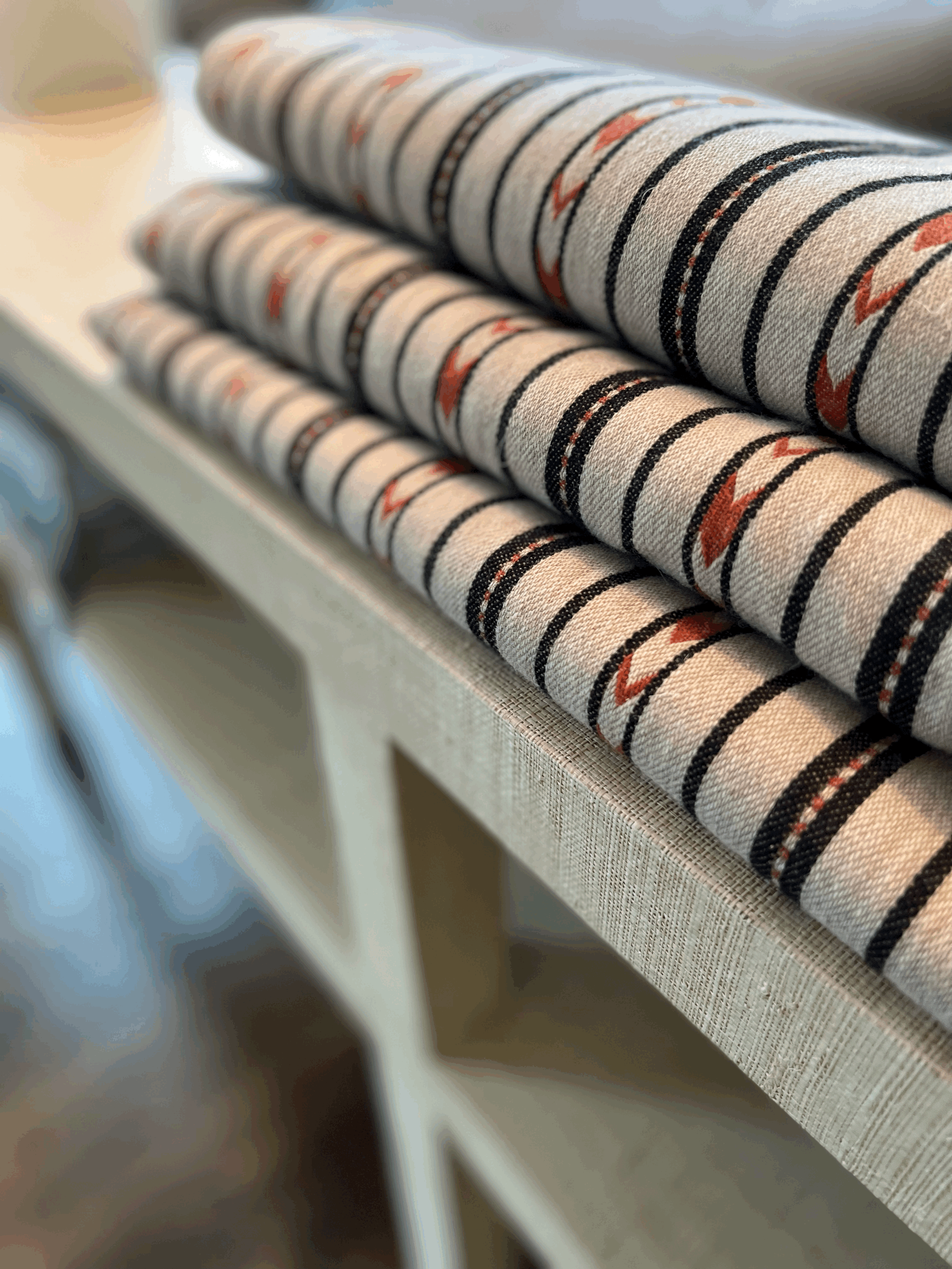 Shop Wool Navajo Stripe 1.6 Yards Upholstery Fabric