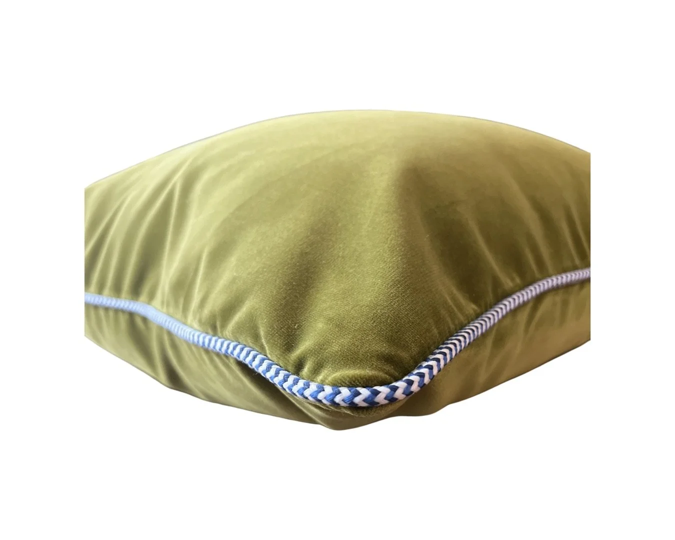 Shop Velvet olive throw pillow