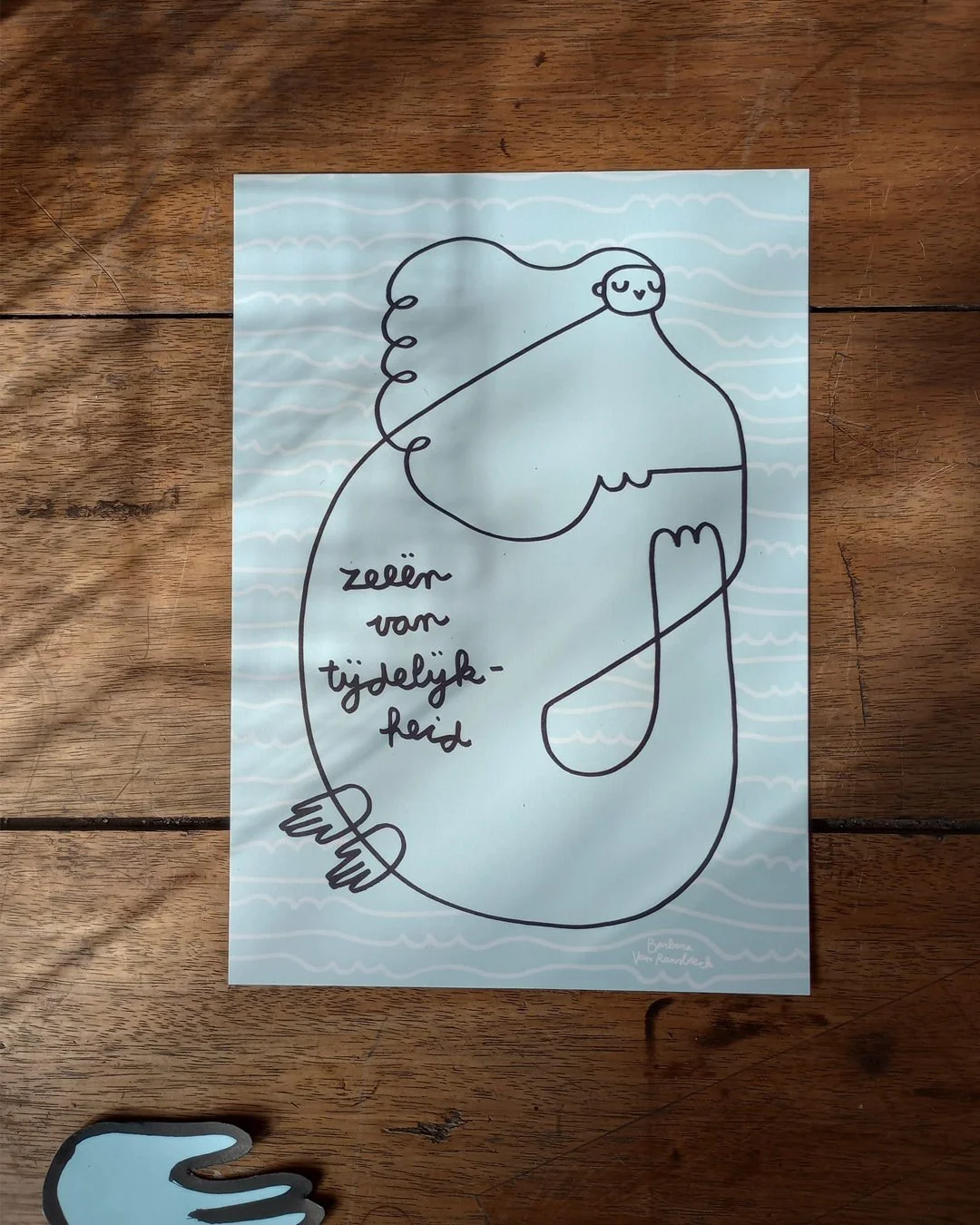 Art print 'Zeeën van tijdelijkheid'