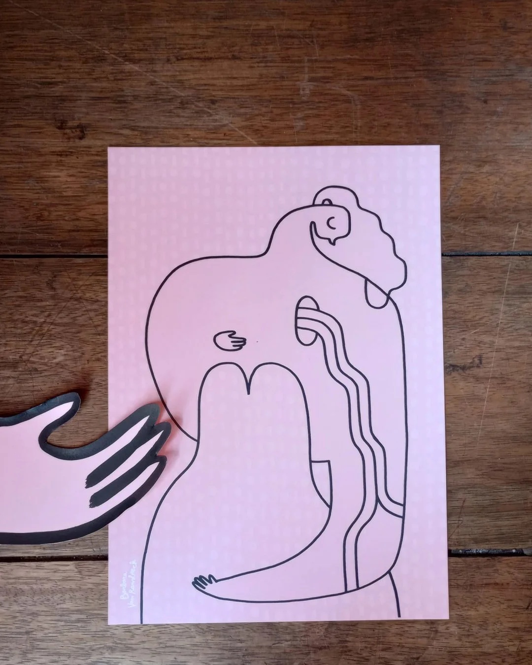 Art print 'Loslaten'