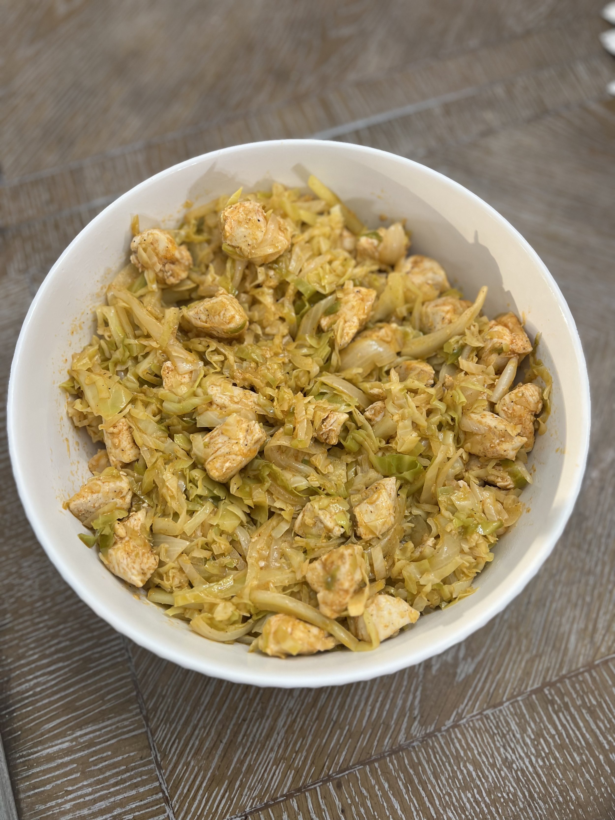 Cabbage & Chicken Stir Fry — Amy Keto Queen