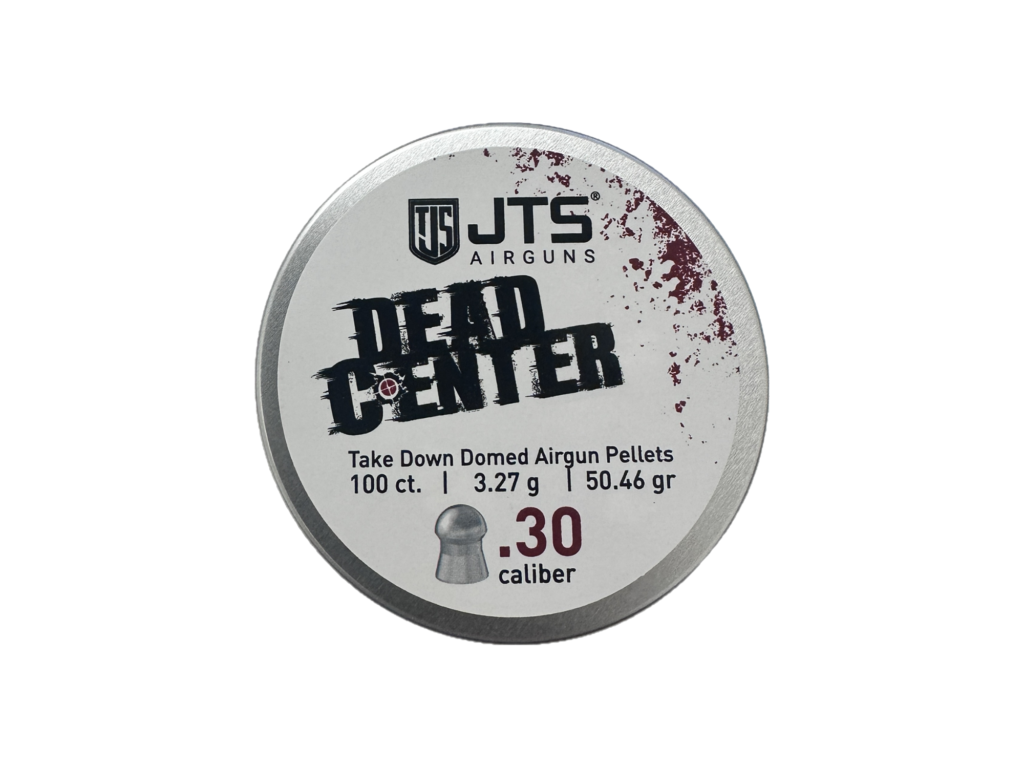 JAC134 - JTS Dead Center Precision .30cal. 3.25g (50.15gr) Domed pellets (100ct) Bulk