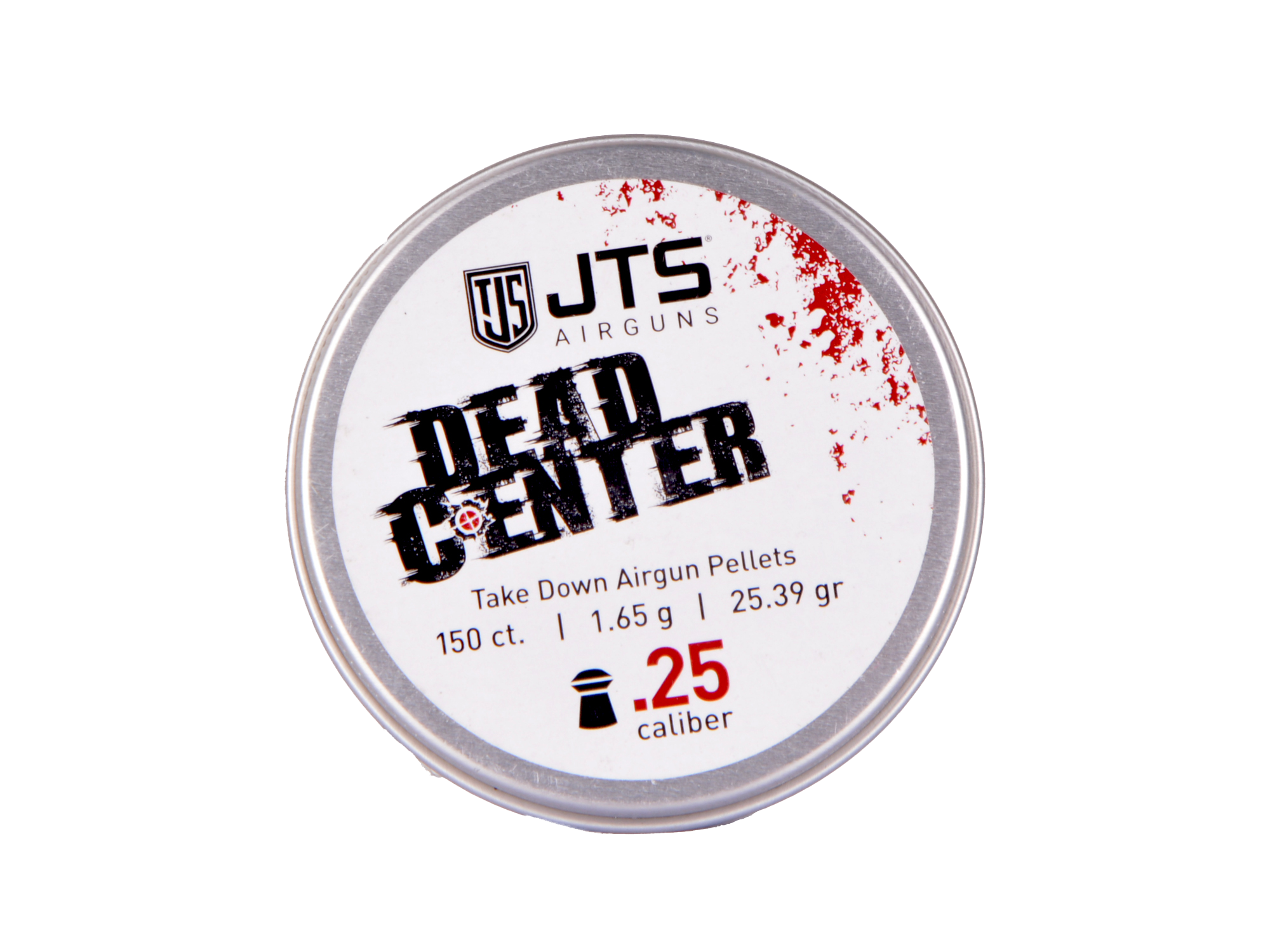 JAC102 - JTS Dead Center .25 caliber Pellets (25.39 gr)