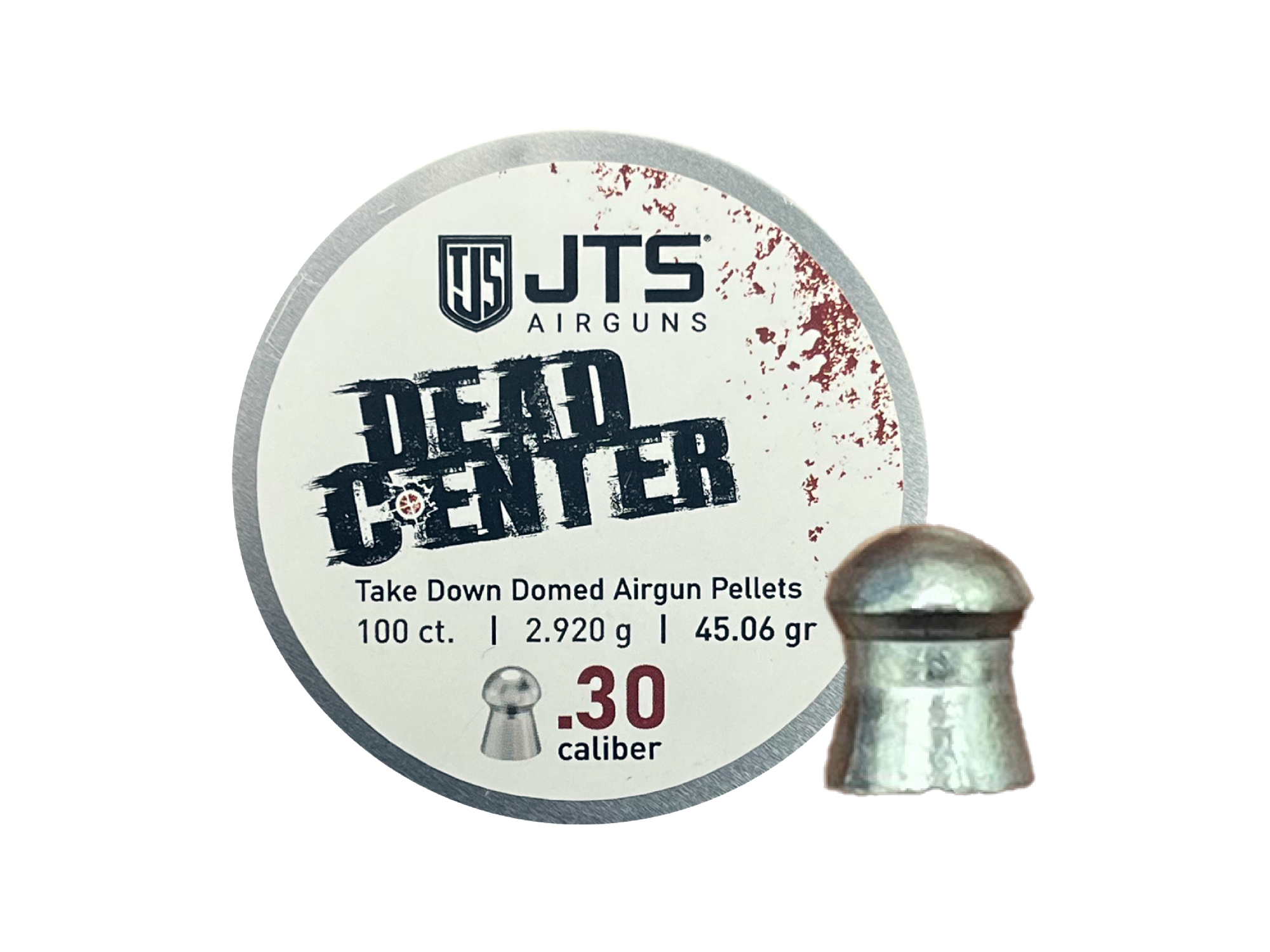 JAC117 - JTS Dead Center .30 caliber Pellets (45.06 gr)