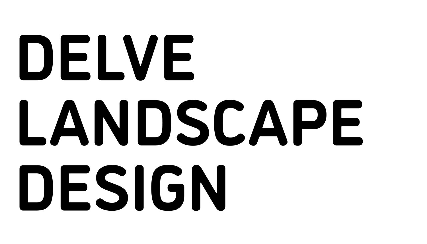 Delve Landscape Design