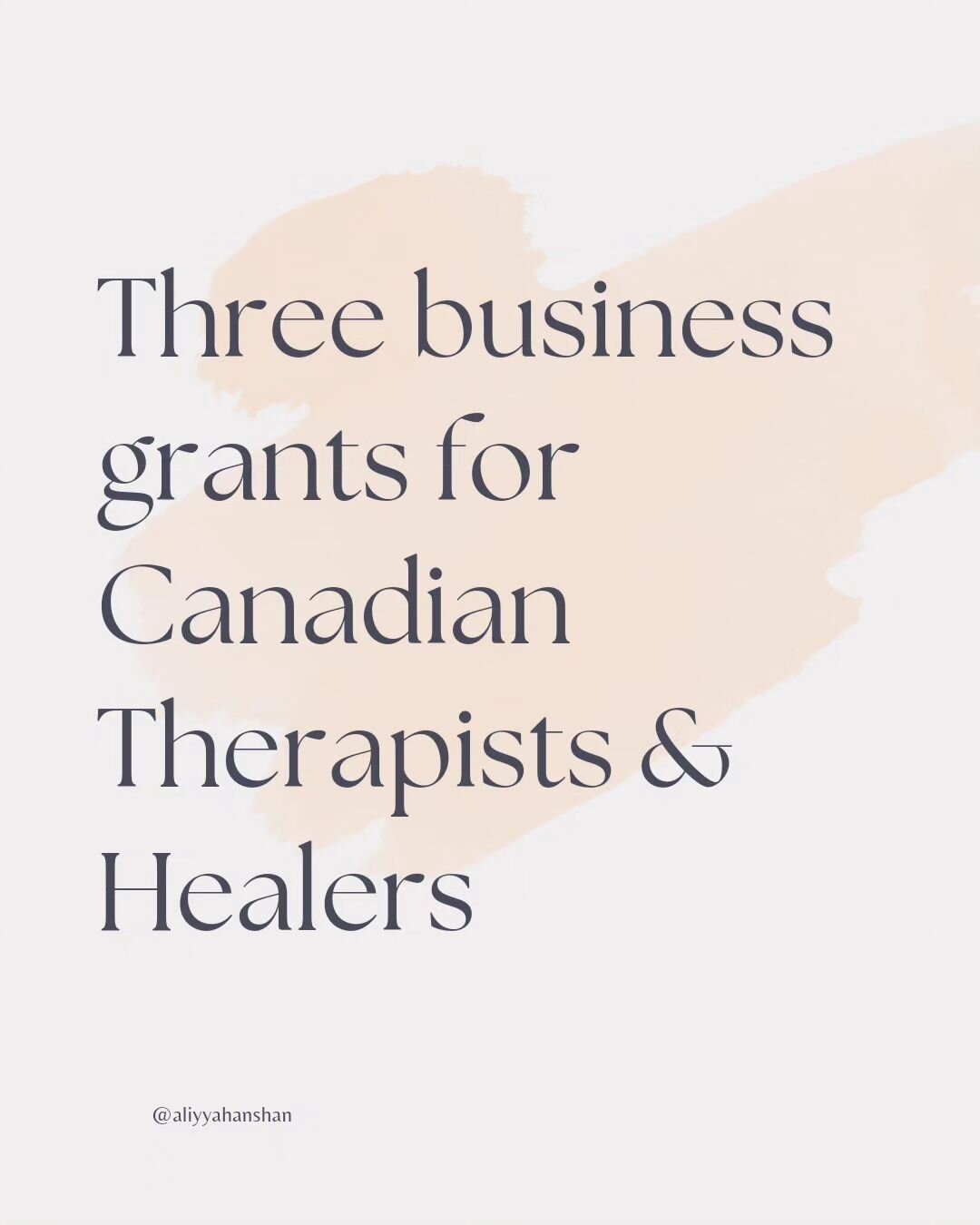 If you're a mental health therapist or practitioner in the health and healing space, there are three grant programs available to you that provide training and funding for your business. Each comes with their pros and cons. The BEST part is that funds