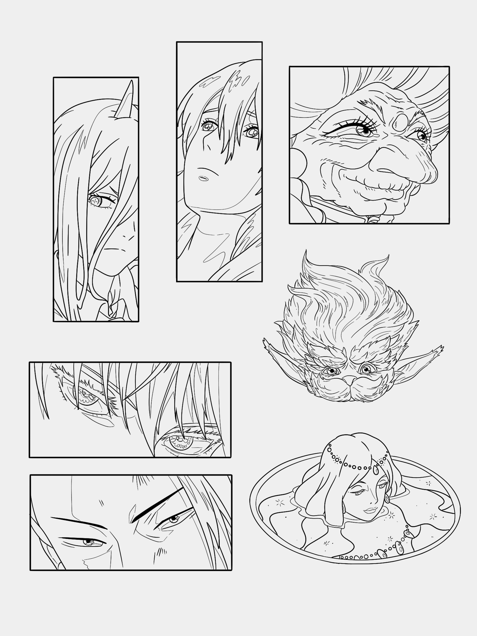 [Anime Flash]
Power - available $180 |
Howl - claimed |
Yubaba - claimed |
Heimerdinger - $200 |
Gojo + Geto - claimed | 
Ponyo's Mom (Granmamare) - claimed