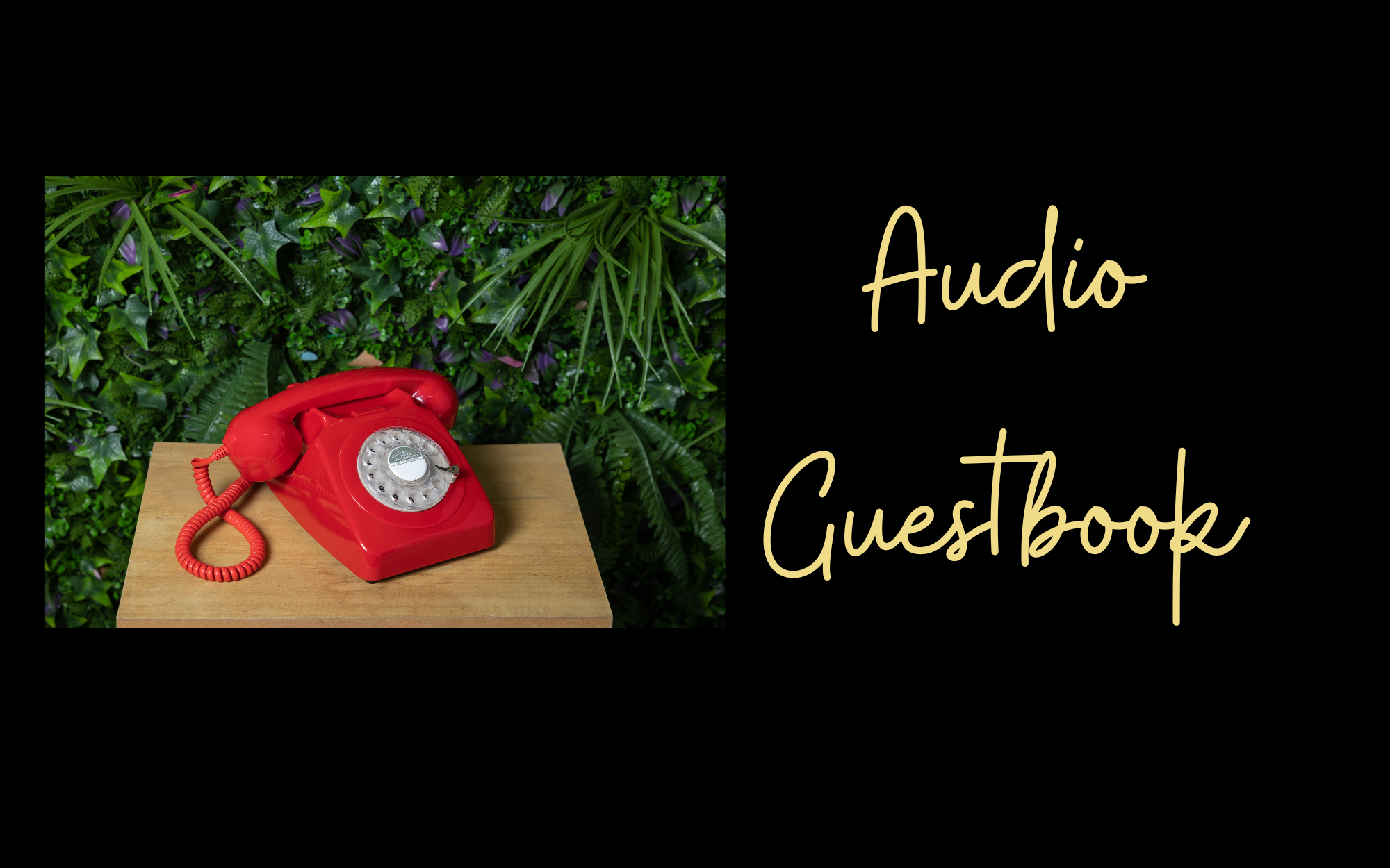 CaptureBooth Audio Guestbook