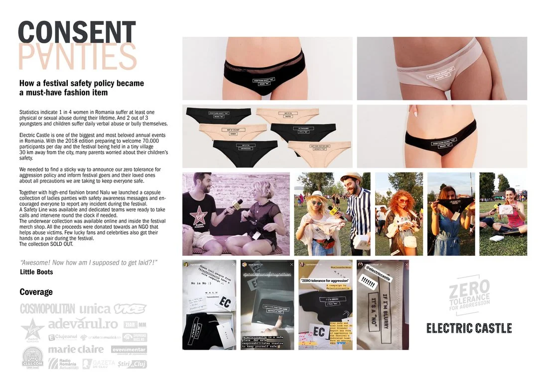 Consent Panties - Electric Castle Festival