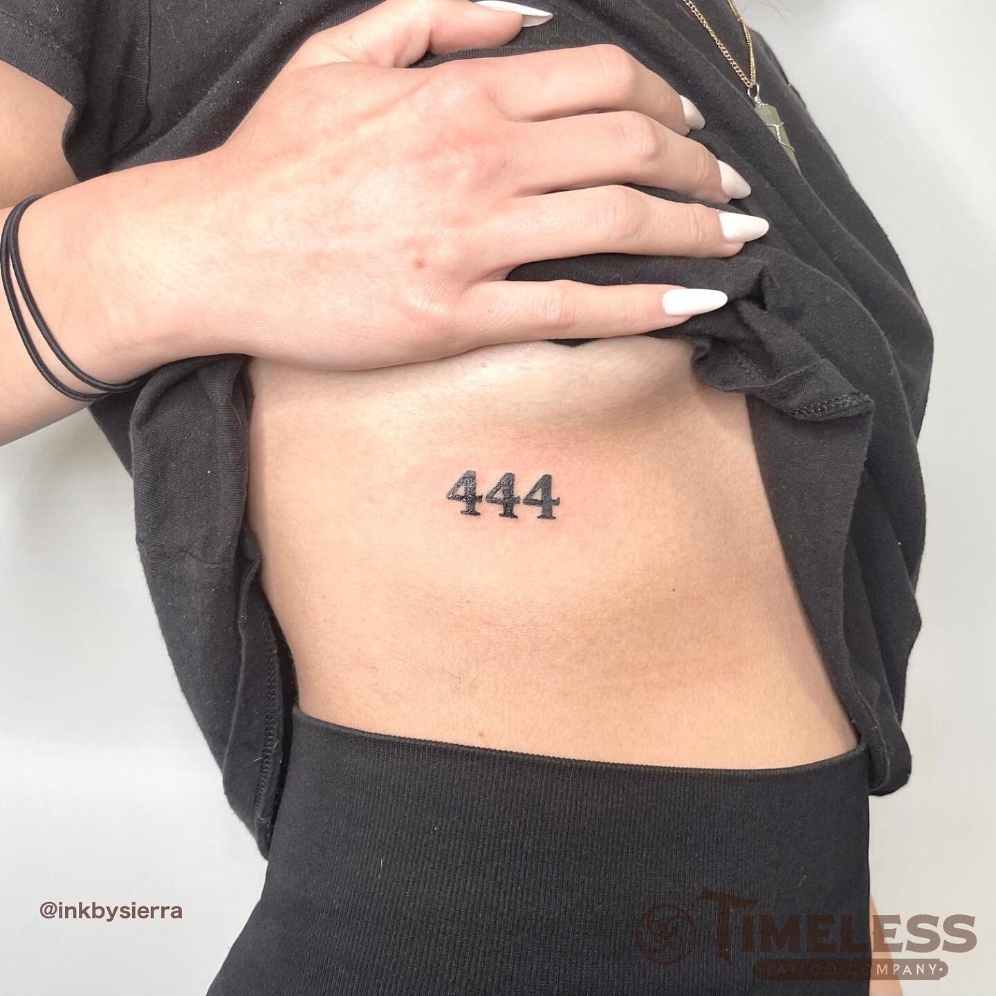 Angel Numbers 🌟⁠
⁠
#tattoo #inked #tattooartist #torontotattoo #timelesstattoocompany