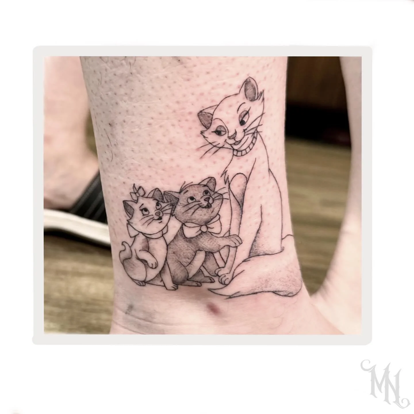 🐈 3 Aristocats Tattoo🐈&zwj;⬛ Call or Text 905.435.7551 for Bookings and Inquiries 🐈 swipe to see all 3🐈&zwj;⬛#aristocats #aristocatstattoo #cat #cattattoo #family #familytattoo #disneytattooart #disneytattoo #disneyfamily #disneyfamilytattoo #dis