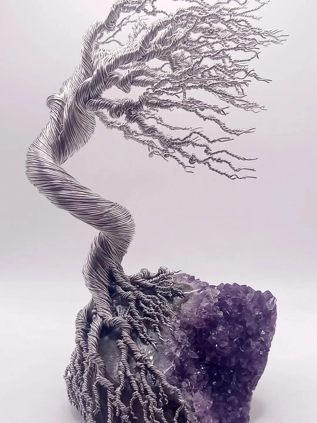 Windswept amethyst