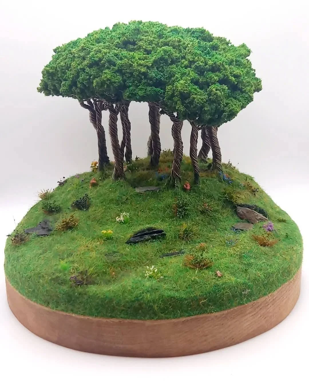 Nearly there tree diorama