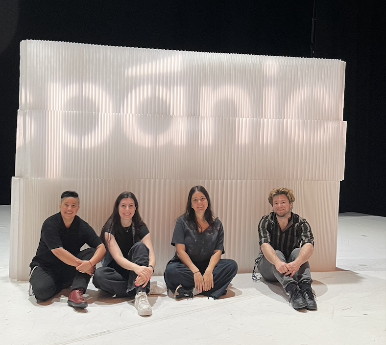 Our Ballet HisPANICo gobo reminding us what NOT to do during our NY City Center season 2025