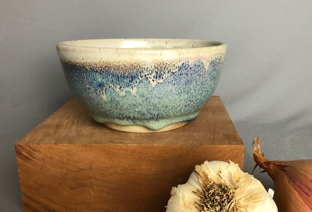 Good Earth Pottery Bluejay Medium Nesting Bowl — Hillyer House
