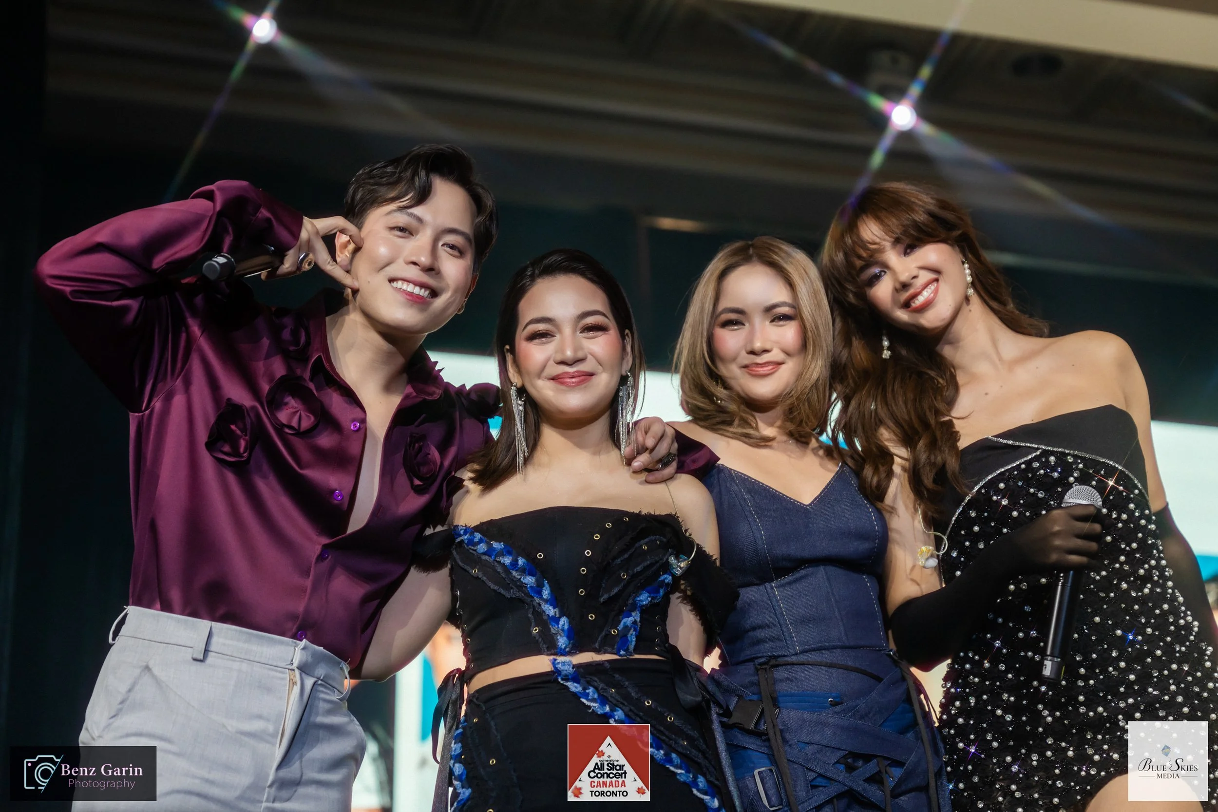 Jason DY, Kyla, Yeng Constantino, Catriona Gray Concert Photo