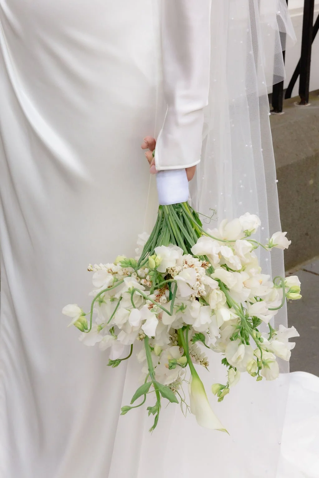 White wedding bouquet