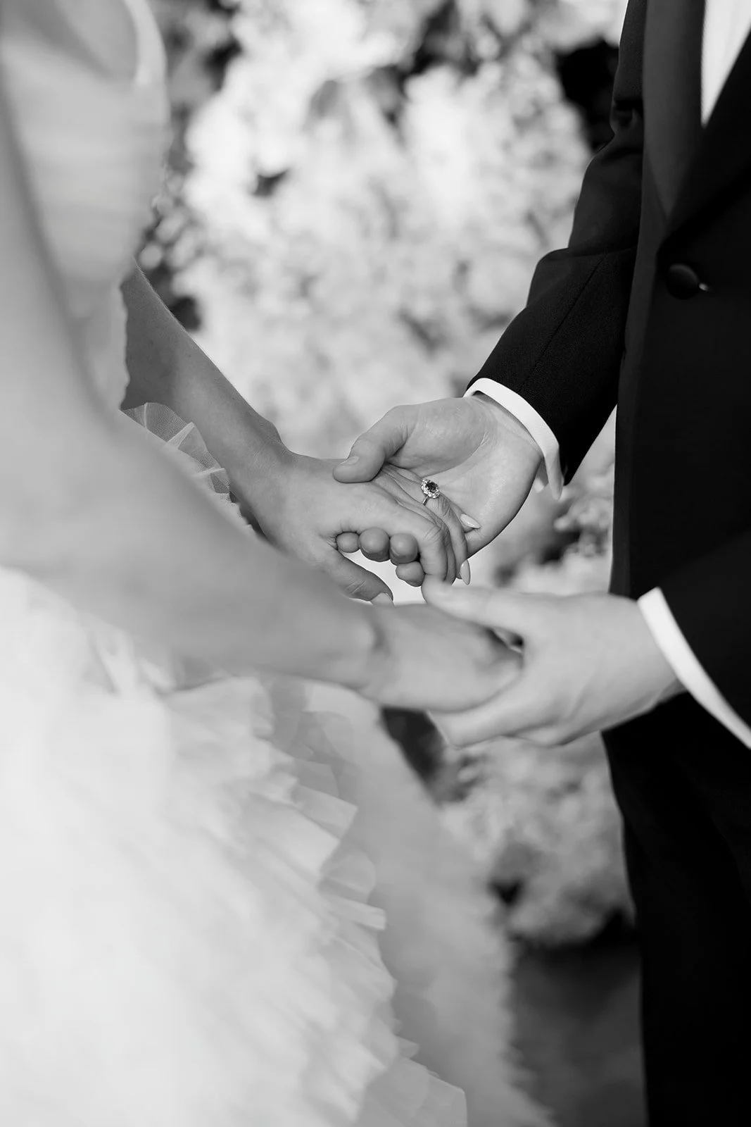 Couple close up details