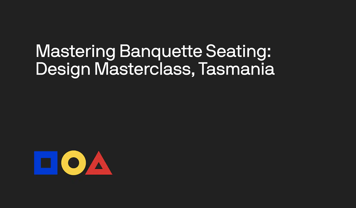 Mastering Banquette Seating: Design Masterclass, Tasmania