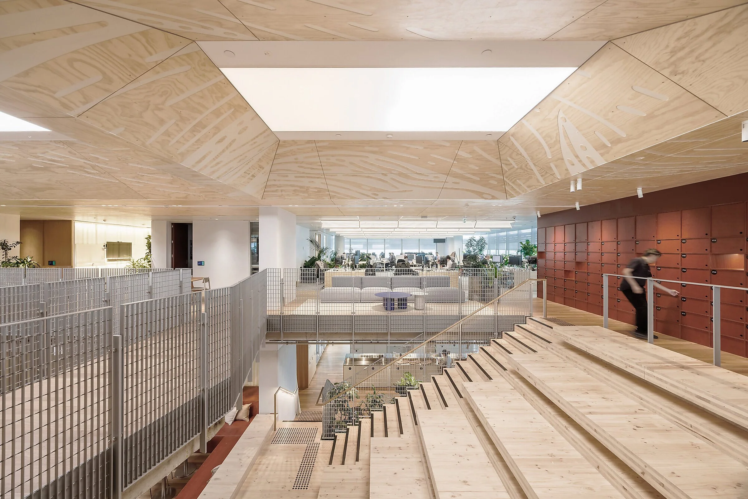 Arup Workplace Brisbane by Hassell in partnership with Arup. Photography: David Chatfield.