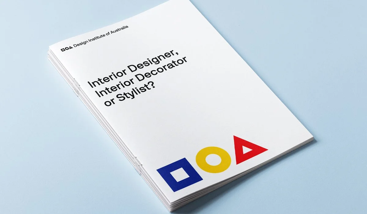 New DIA resource: Interior Designer, Interior Decorator or Stylist?