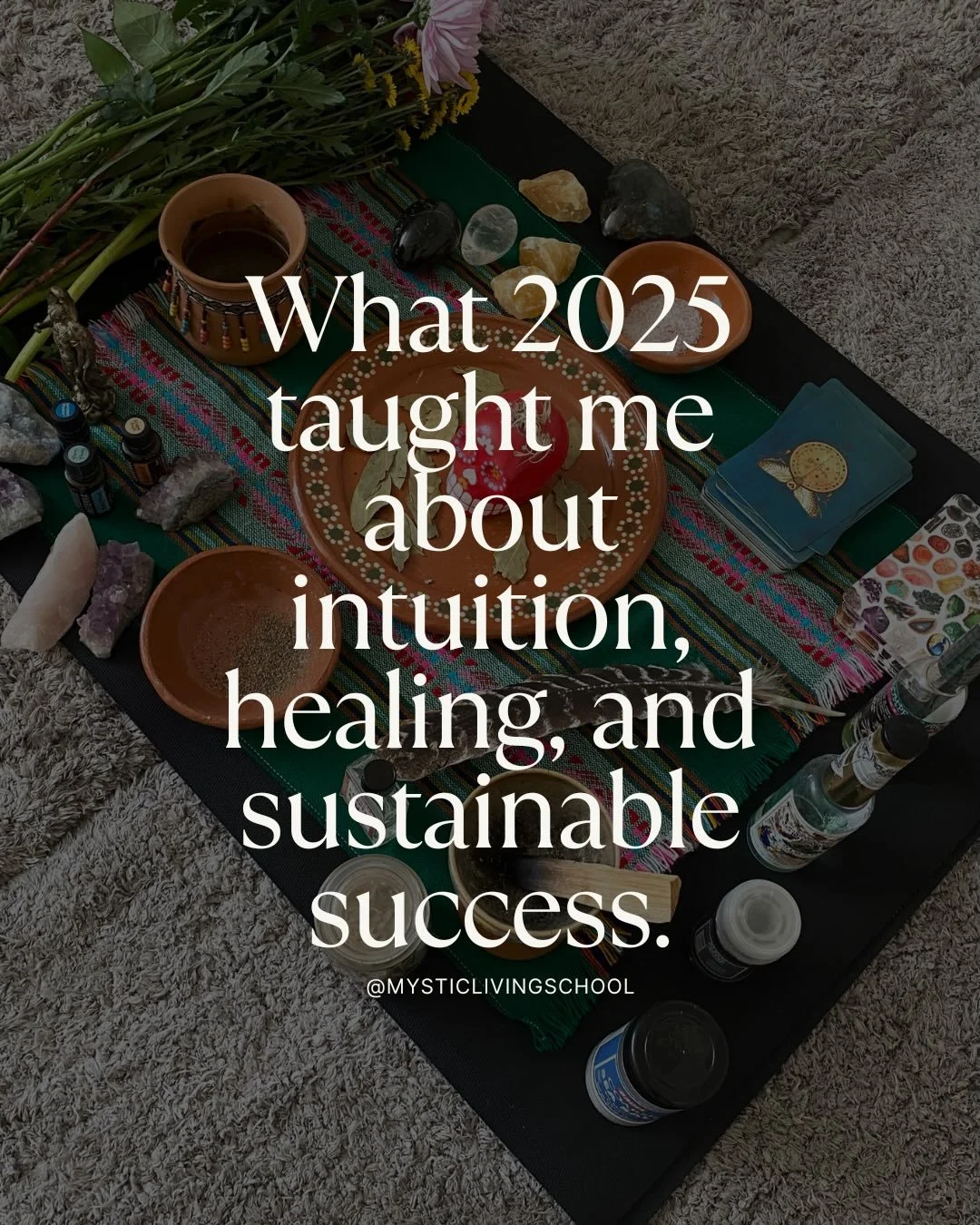 Lessons from a year of deep listening&hellip;

2025 asked me to show up differently. It was a year of shedding comparison, stepping fully into my voice, and trusting my intuition over what the world expects. I am grateful for the courage to lead auth
