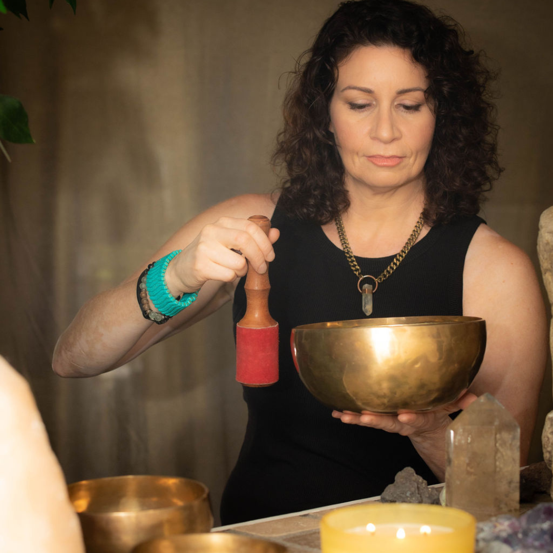 Jordan Wolan, Certified Hypnotherapist and Sound Healing Facilitator and graduate of The Mystic Living School