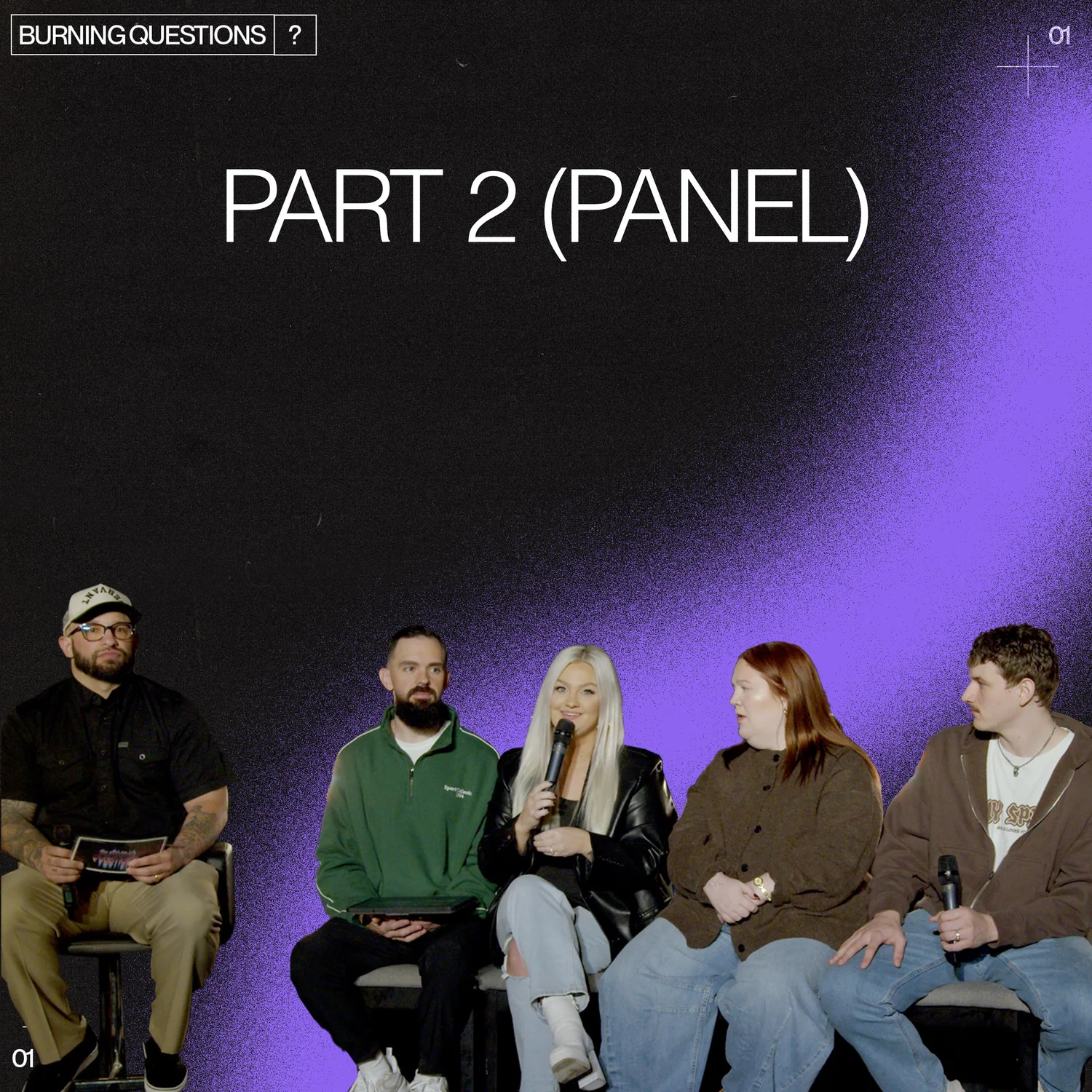 Burning Questions Part 2 (panel) episode artwork