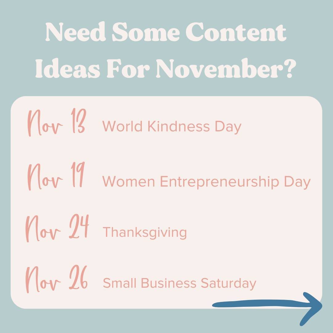 Save this post if you're feeling a little stuck on ideas for your social media for the month! 📌⁠
⁠
Pro Tip: I always keep a running list of content ideas, you never know when inspiration will strike you! ⁠
⁠
⁠
#socialmediatips #socialmediaforbusines