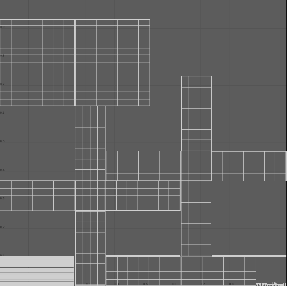 Quad-directional Corridor UV