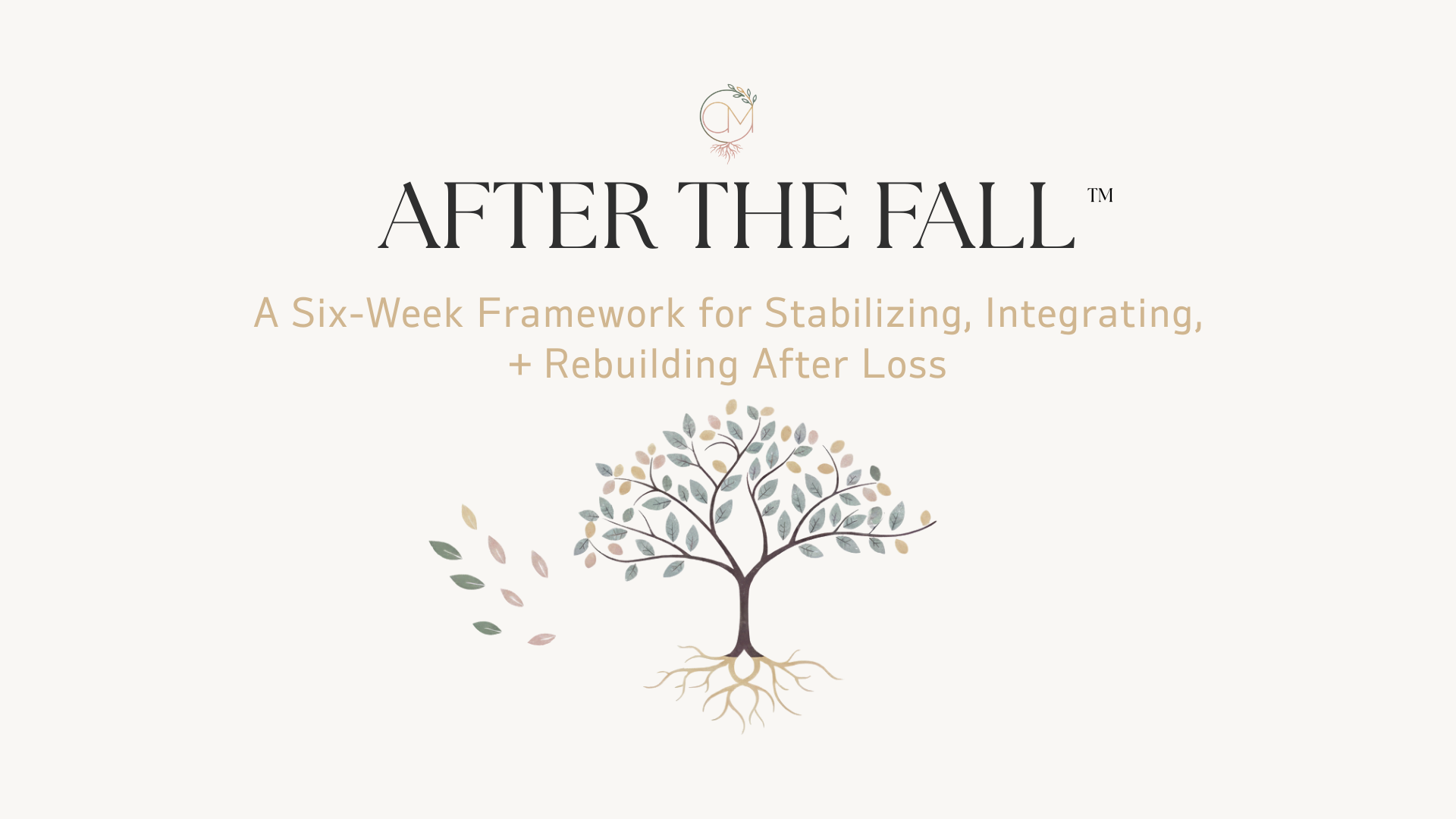 Calm, minimalist imagery representing emotional safety and reflection during a six-week grief support experience.